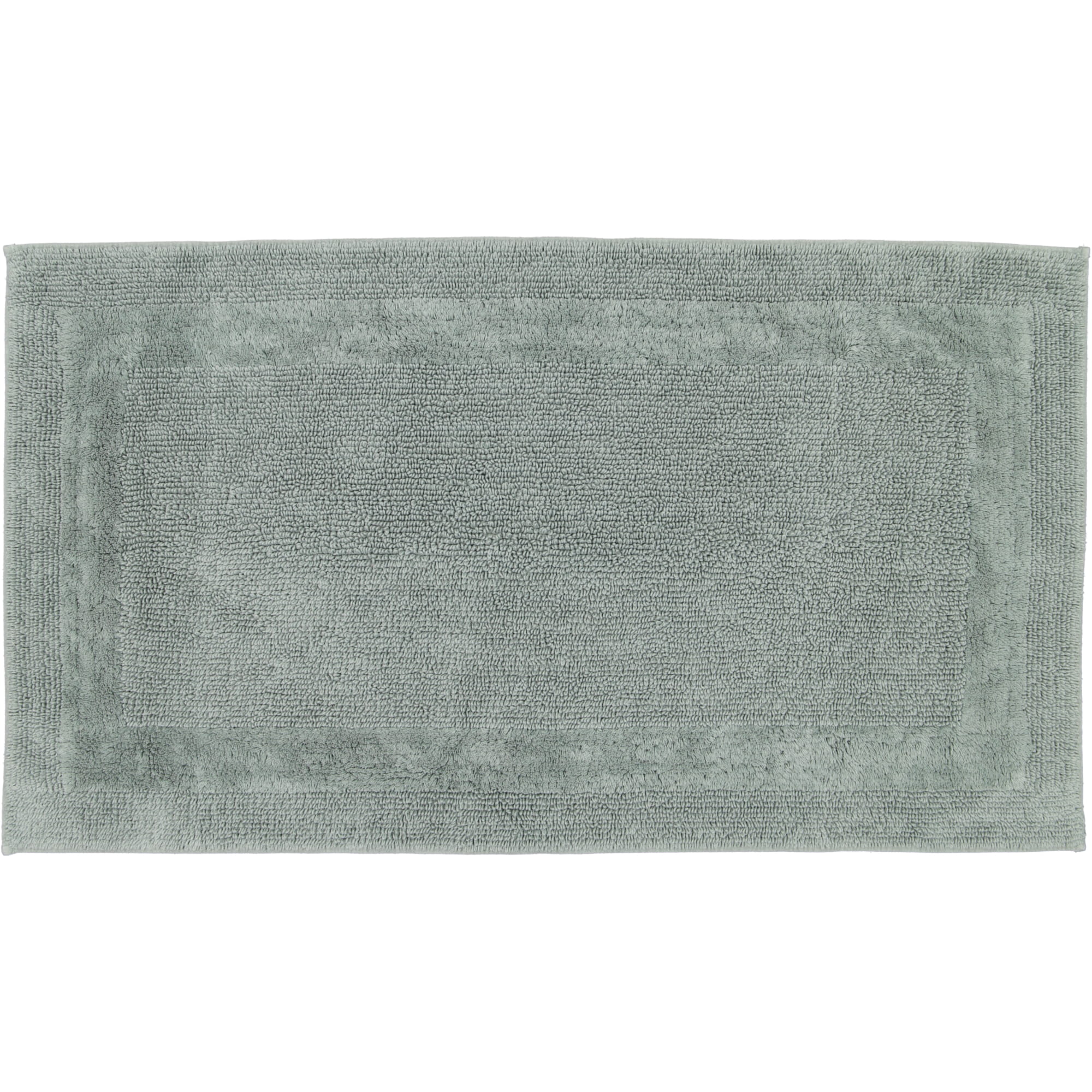 Cawö Home Badteppiche Luxus Badteppich 1000 nordic green - 470 - 70x120 cm