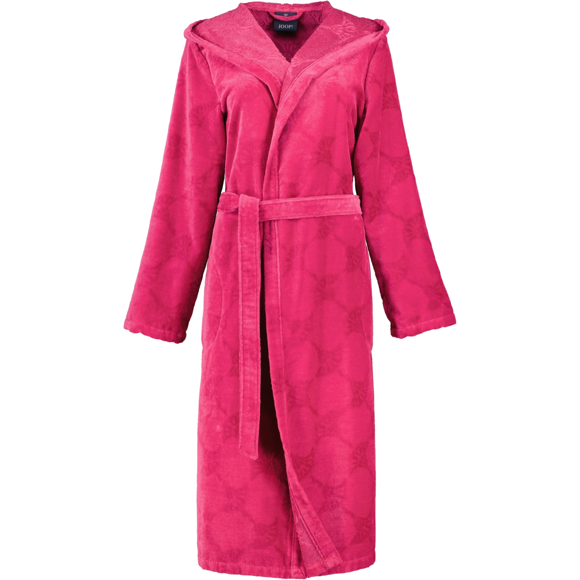 JOOP Damen Bademantel Kapuze - 1652 - Farbe: Beere - 218