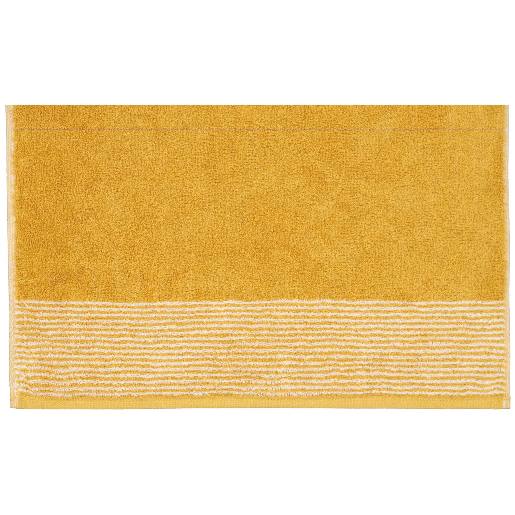 Cawö Handtücher Luxury Home Two-Tone 590 gold - 53 - Waschhandschuh 16x22 cm