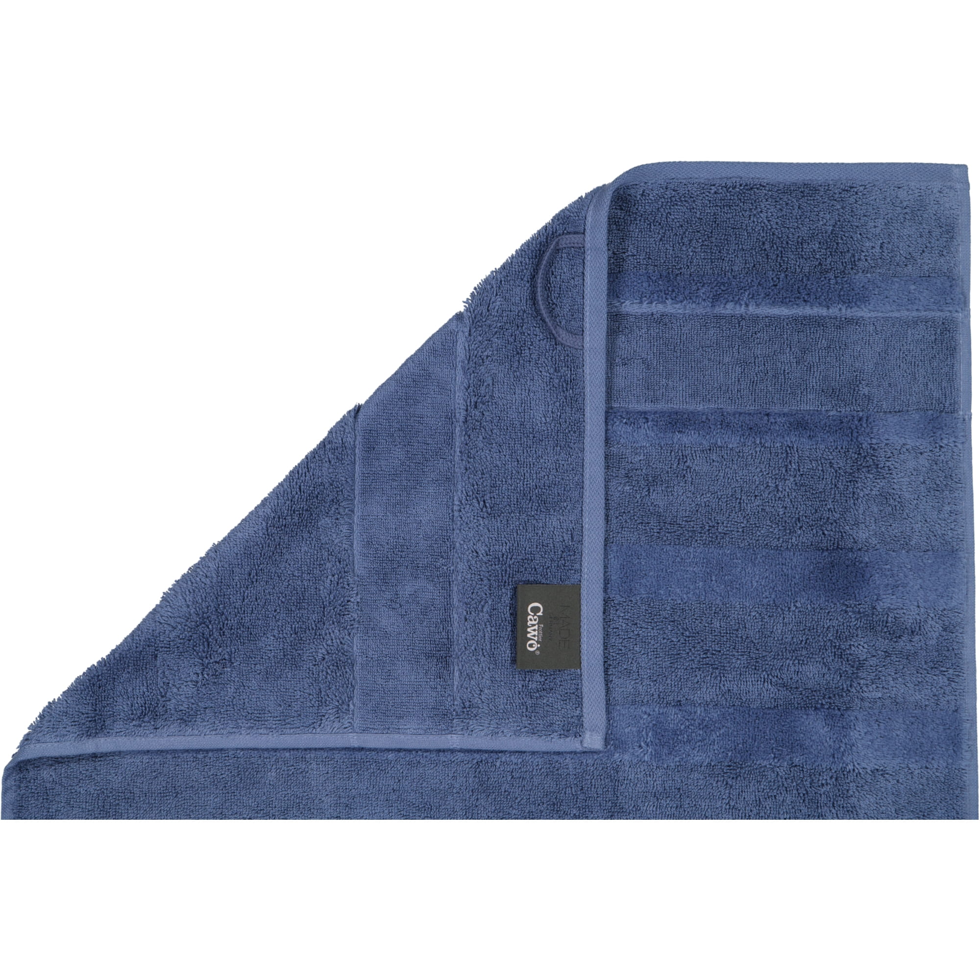 Cawö Handtücher Noblesse2 Uni 1002 nachtblau - 111 - Seiflappen 30x30 cm