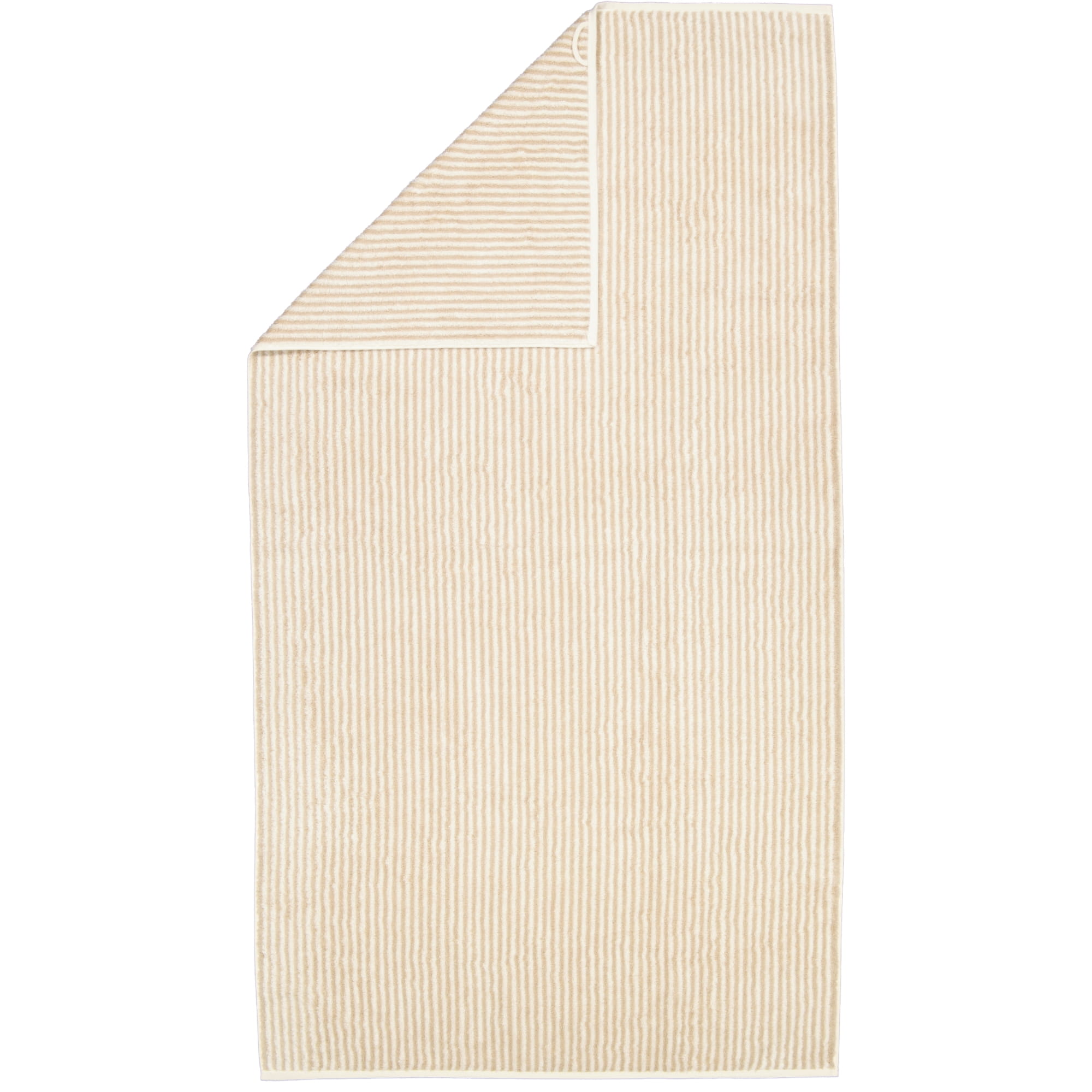 Cawö Handtücher Two-Tone Stripes 480 natur - 36 - Duschtuch 80x150 cm