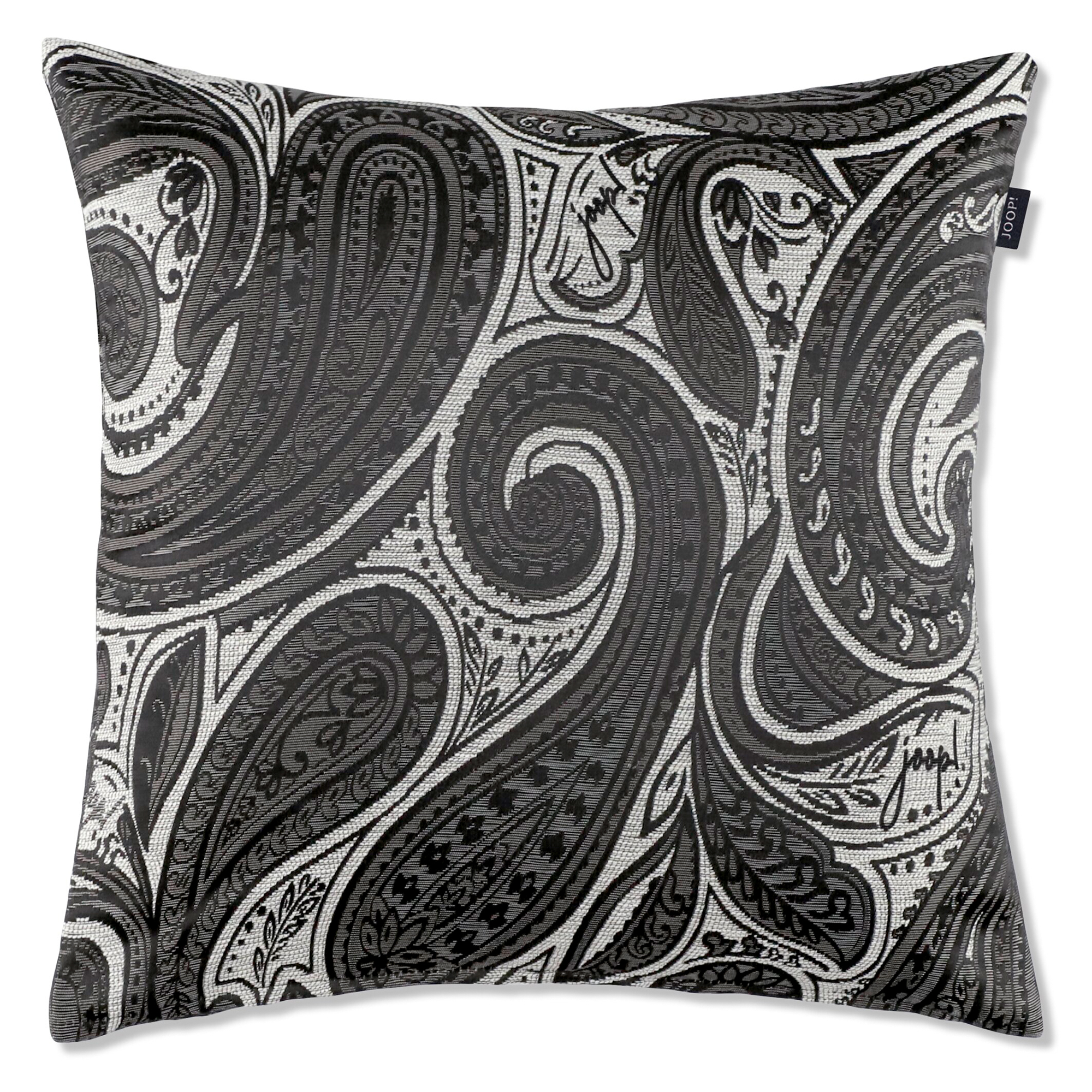 JOOP! Kissenhüllen Paisley Allover Silbergrau - 010