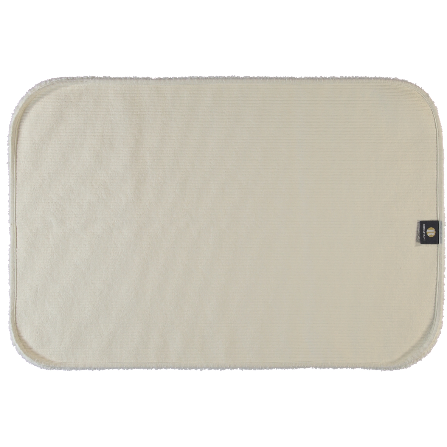 Rhomtuft RHOMTUFT Badteppiche Aspect weiss - 01