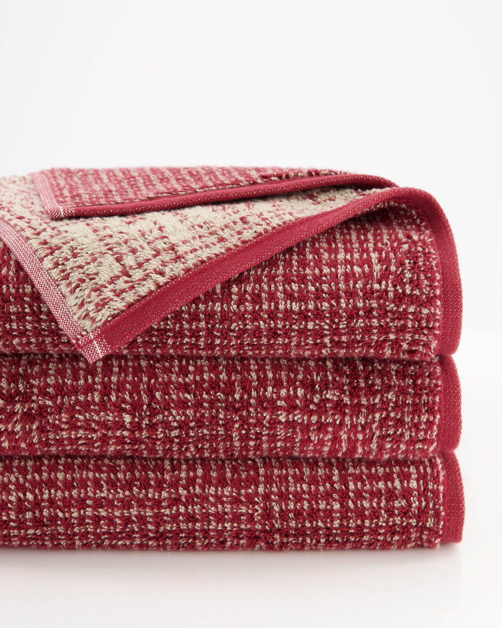 JOOP! Handtücher Select Allover 1695 rouge - 32 - Gästetuch 30x50 cm
