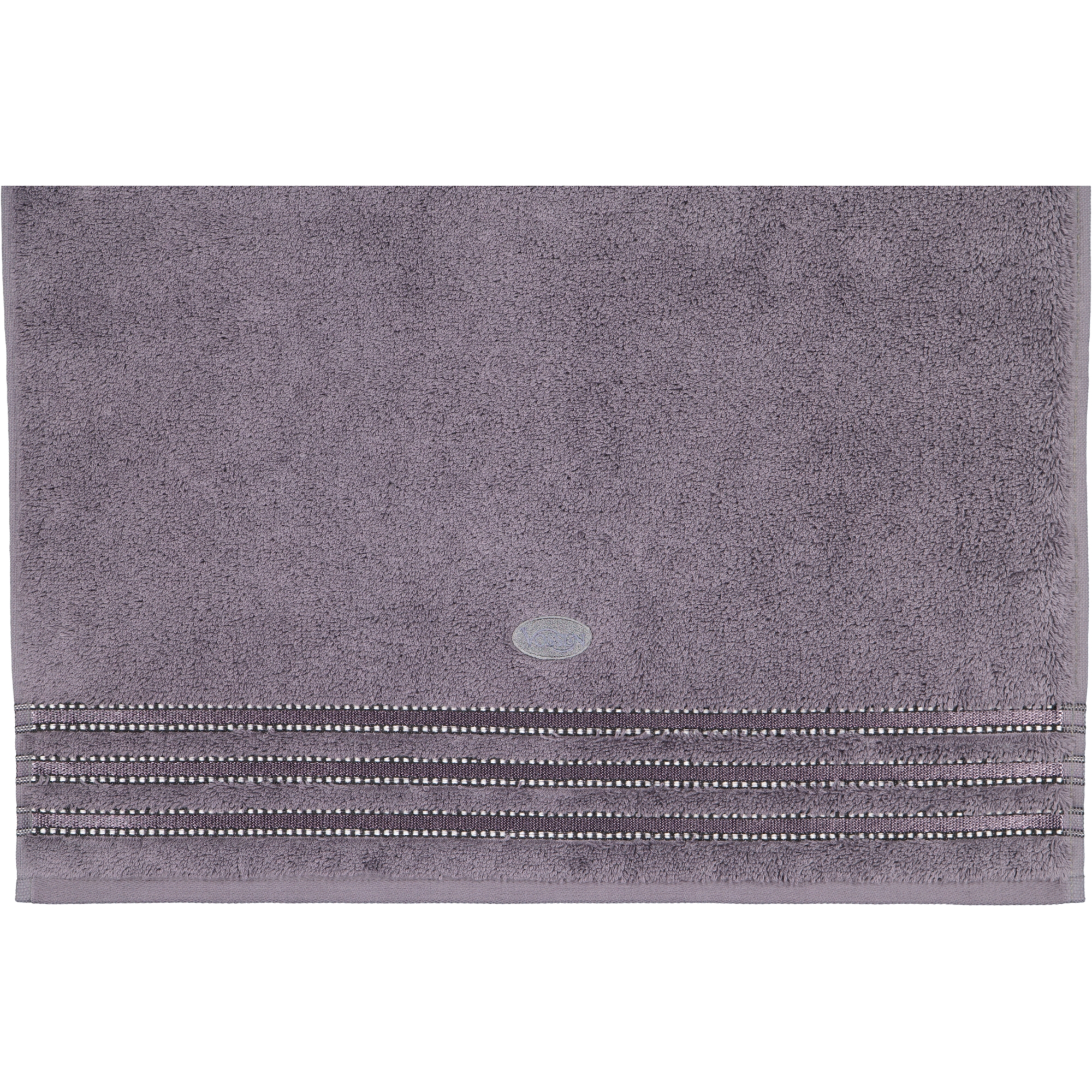 Vossen Handtücher Cult de Luxe graphit - 7660 - Seiflappen 30x30 cm