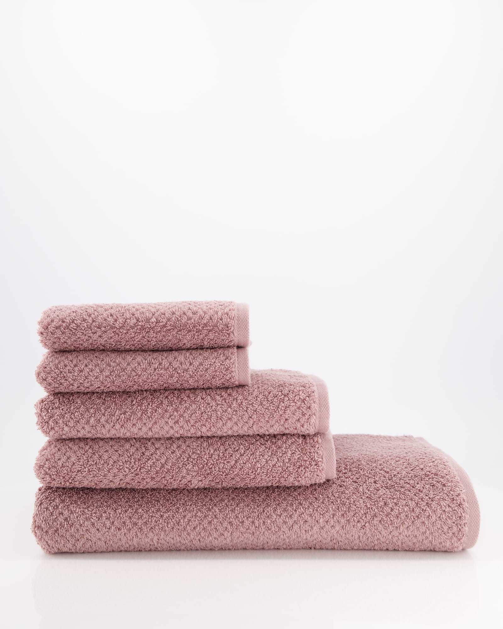 Cawö Handtücher Pure Uni 6500 vintage rose - 231 - Seiflappen 30x30 cm