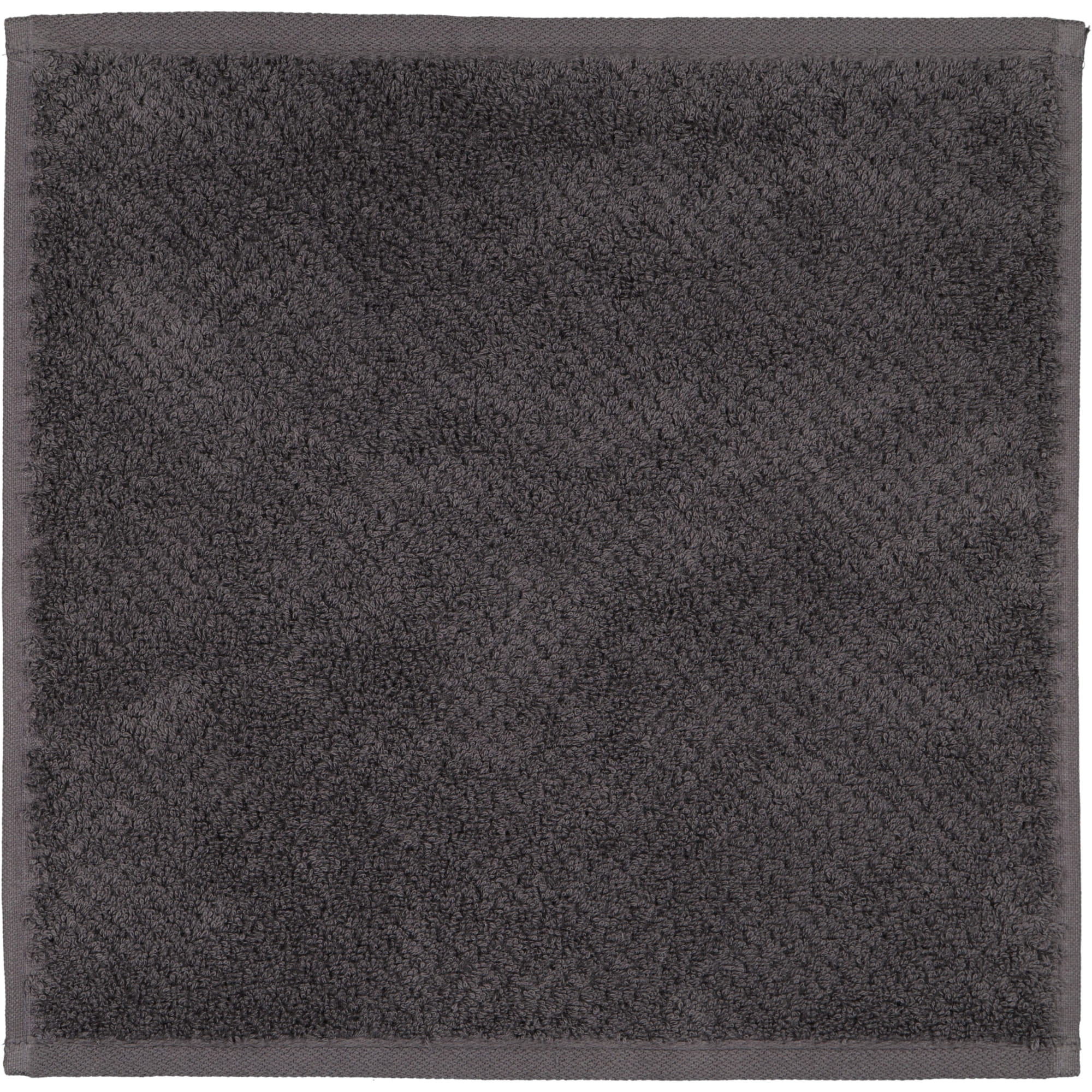 Cawö Handtücher Pure 6500 basalt - 740 - Seiflappen 30x30 cm
