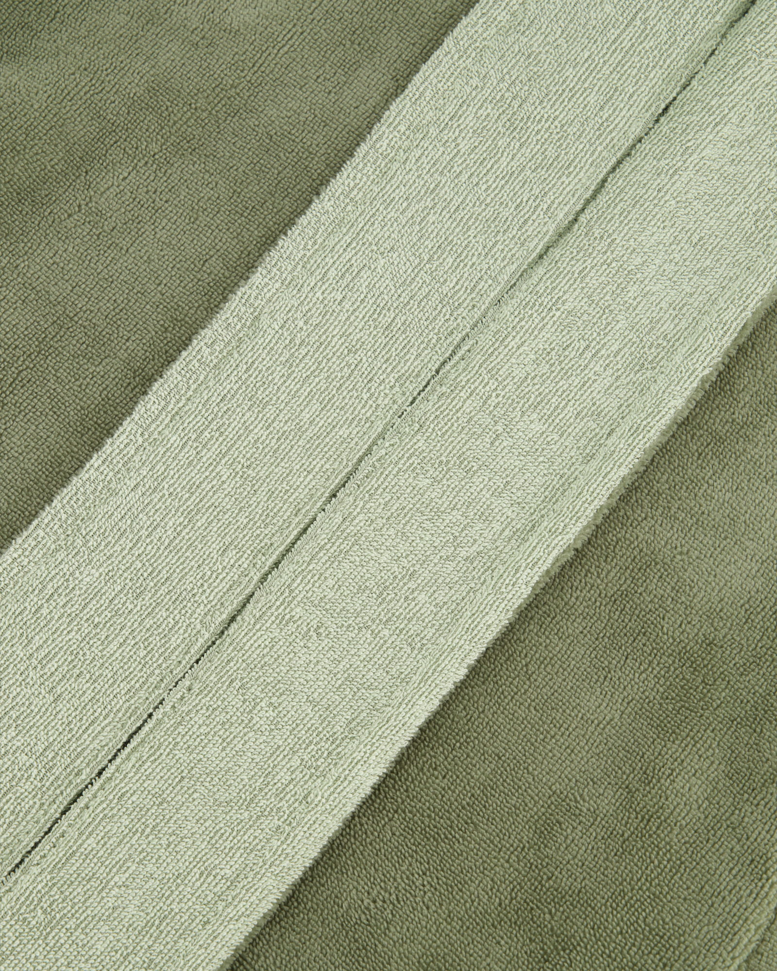 Vossen Bademäntel Damen Stehkragen Andorra detox green/eukalyptus - 0002 - XS