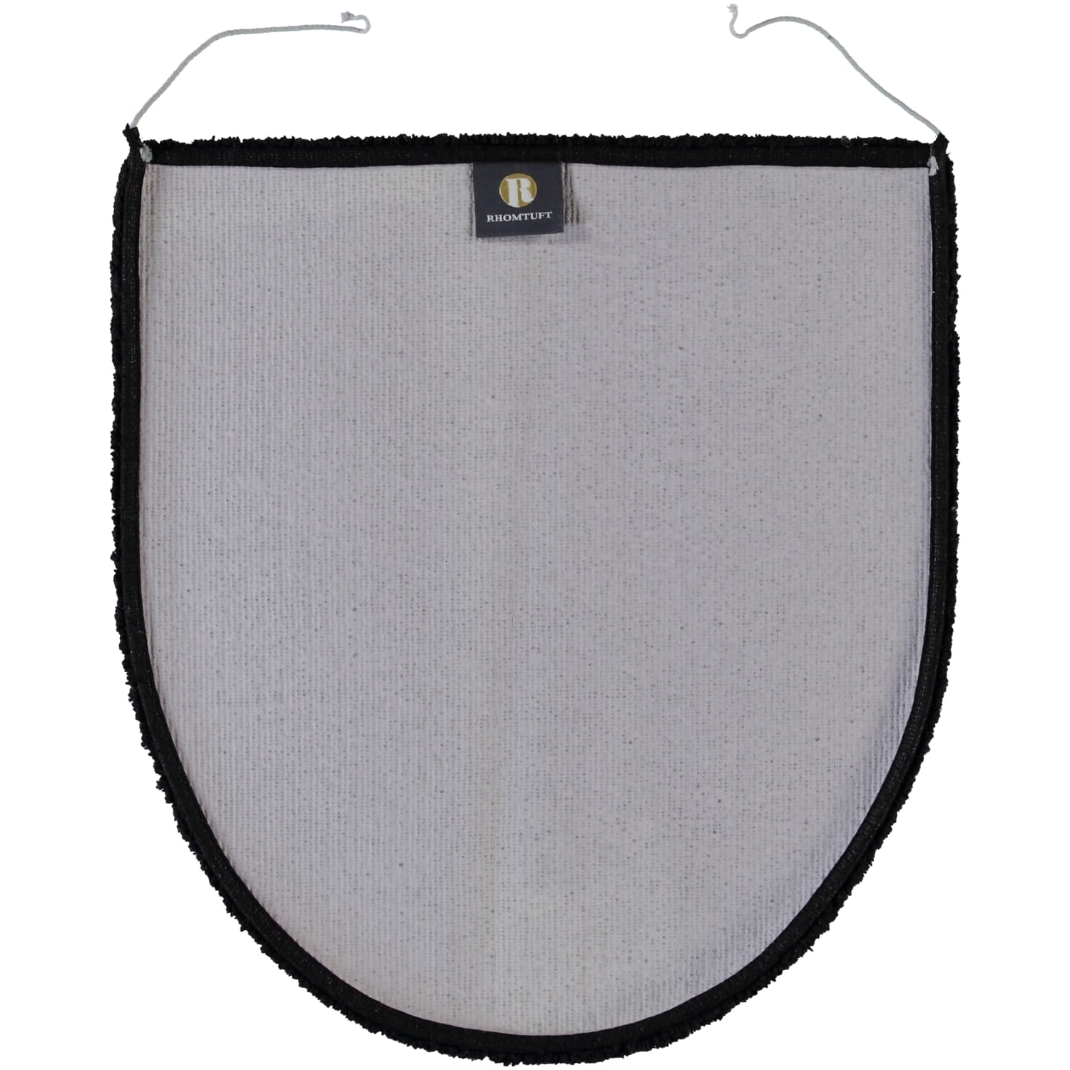 Rhomtuft - Badteppiche Square - Farbe: schwarz - 15 - Deckelbezug 45x50 cm