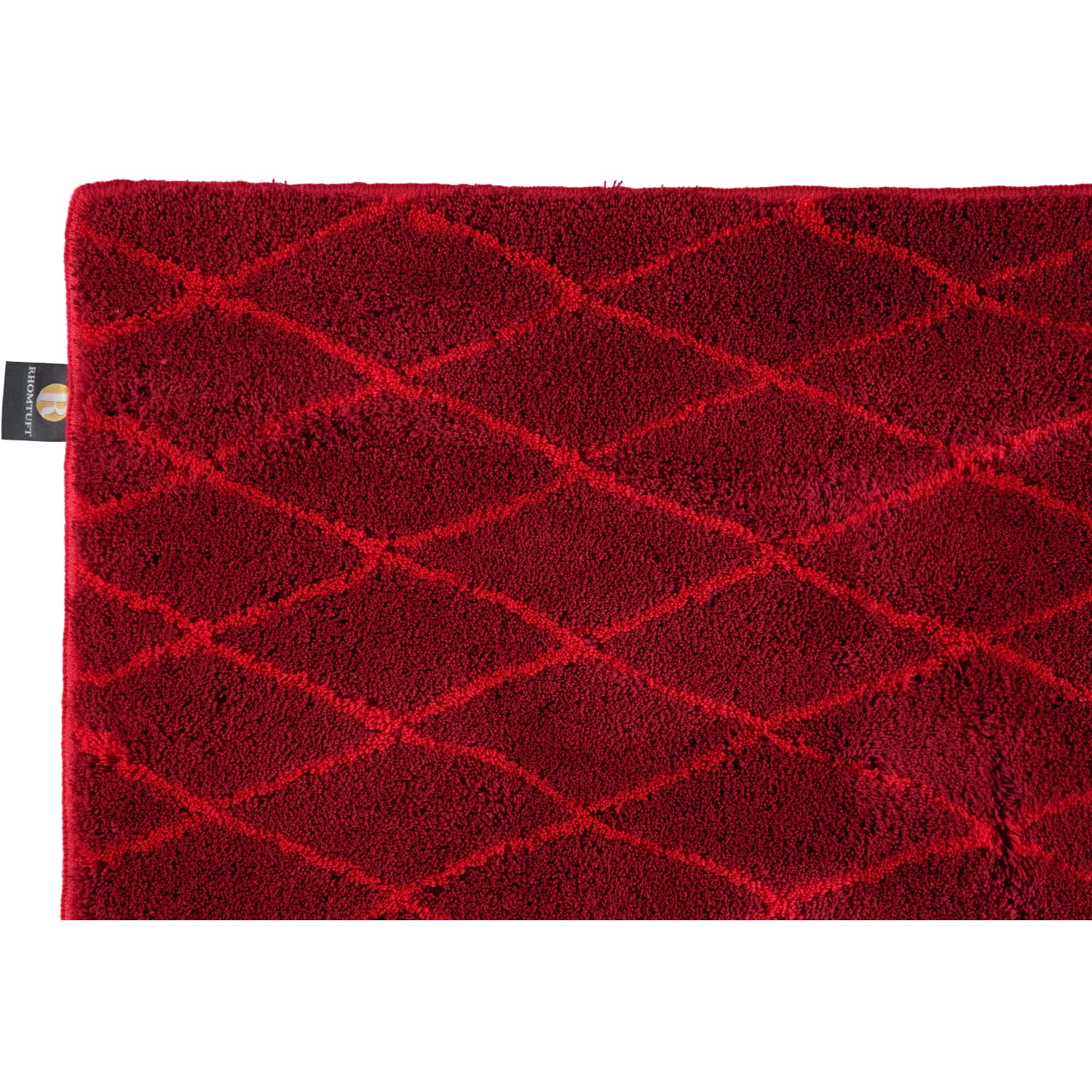 Rhomtuft - Badteppiche Rhom 87 - Farbe: cardinal/carmin - 1346