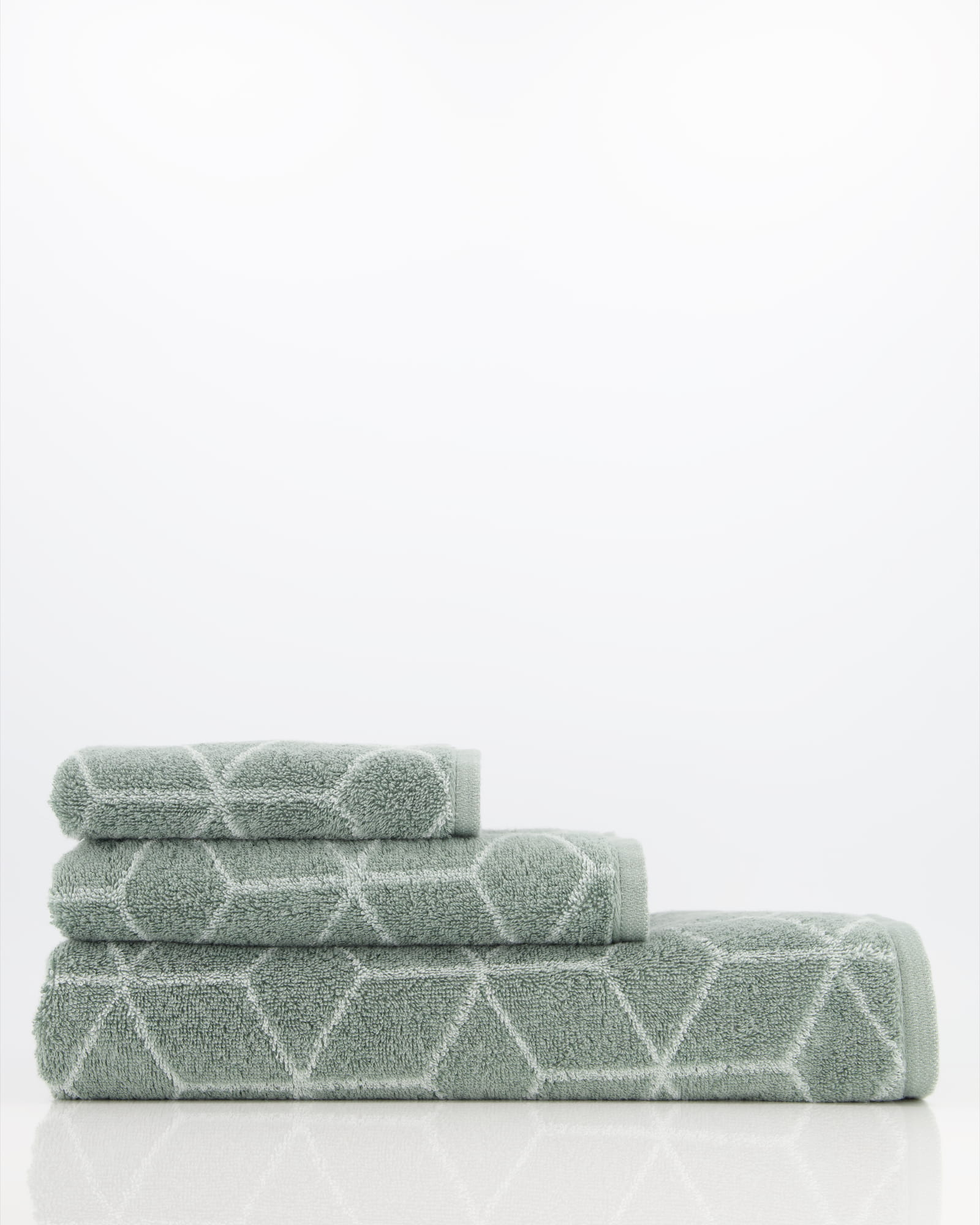 Villeroy & Boch Handtücher Coordinates Carré 2557 sage green - 44