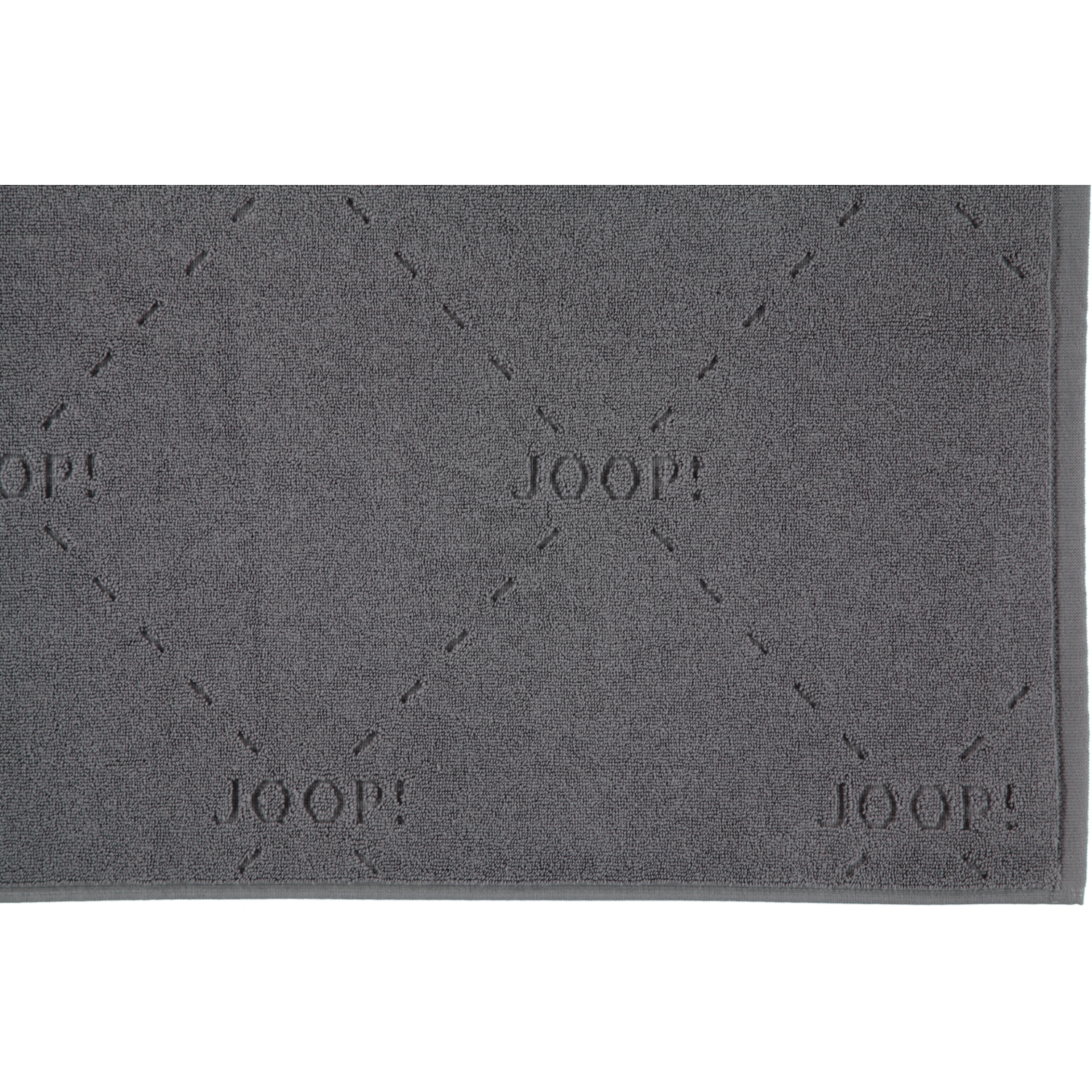 JOOP! Badematte Dash 73 - Farbe: Light Anthrazit - 413 - 45x65 cm