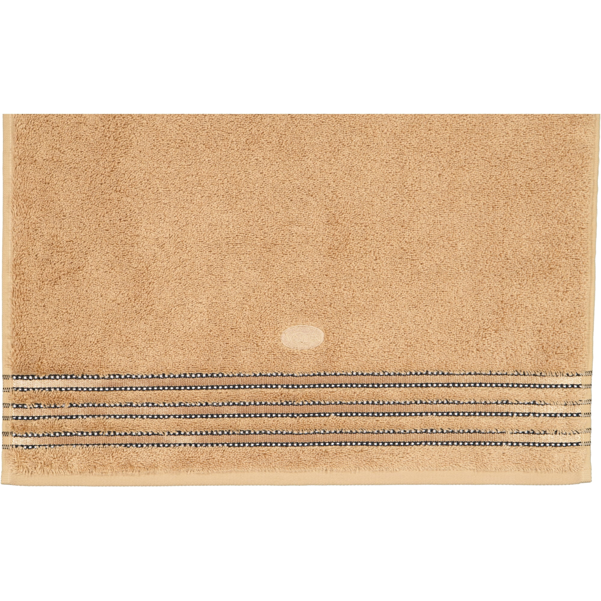 Vossen Handtücher Cult de Luxe camel - 6300 - Waschhandschuh 16x22 cm