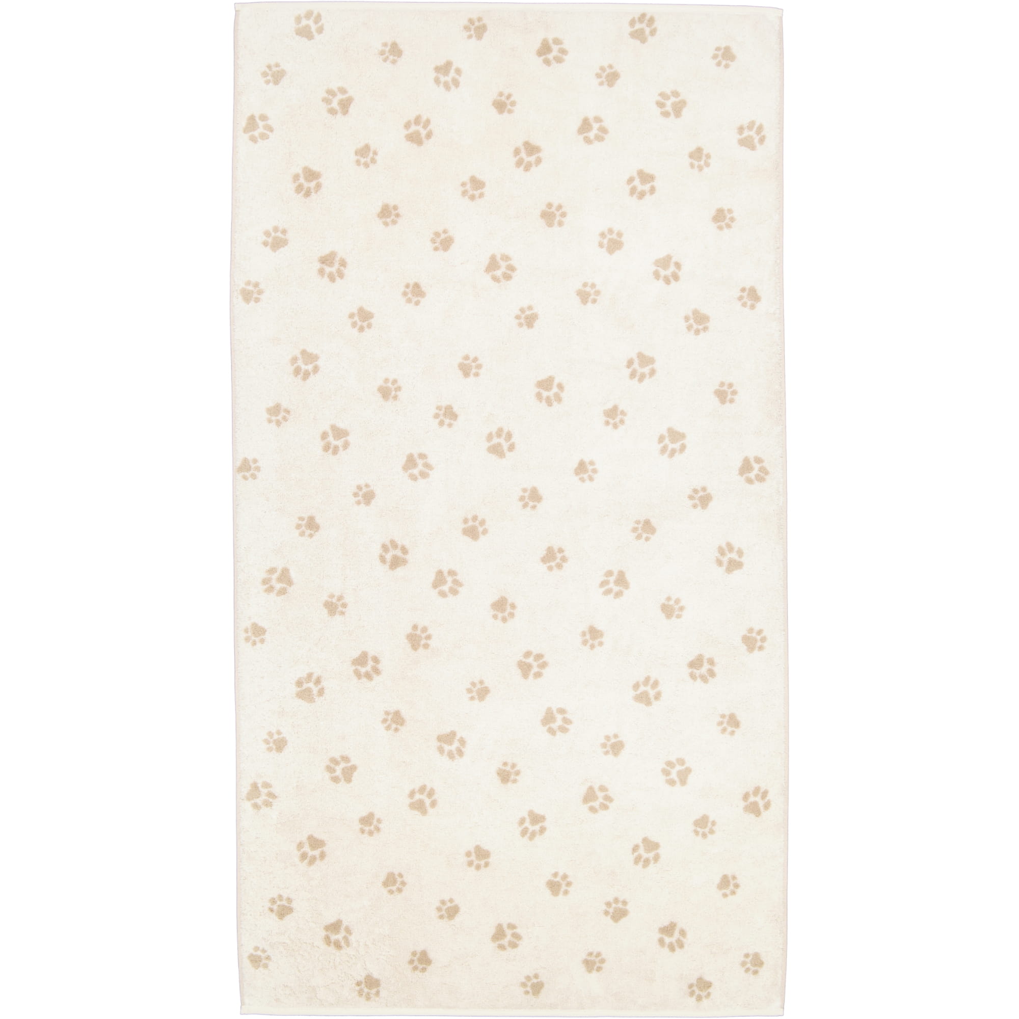 Cawö Handtücher WE LOVE DOGS Paws 6247 Natur-Beige - 33 - Duschtuch 80x150 cm