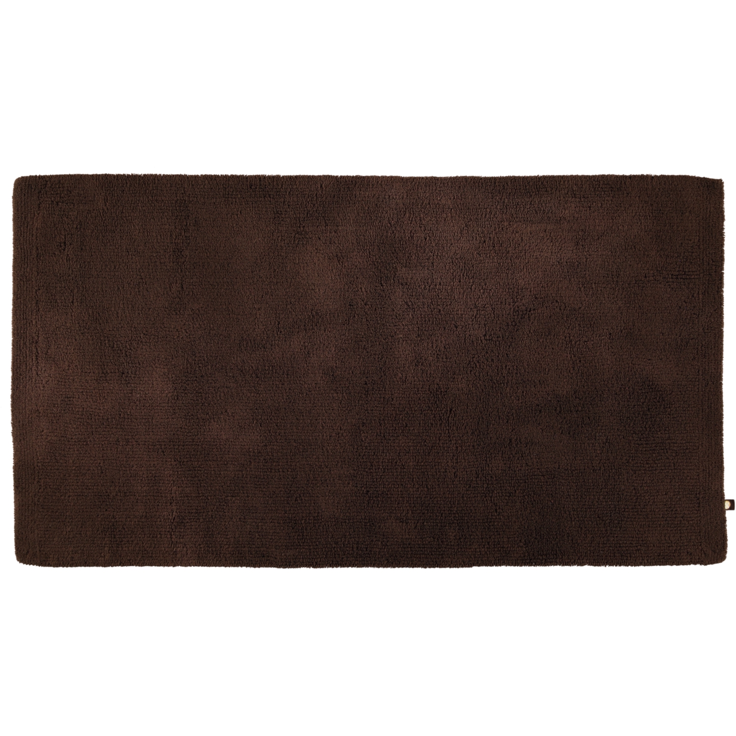 Rhomtuft - Badteppich Pur - Farbe: mocca - 406 - 70x130 cm