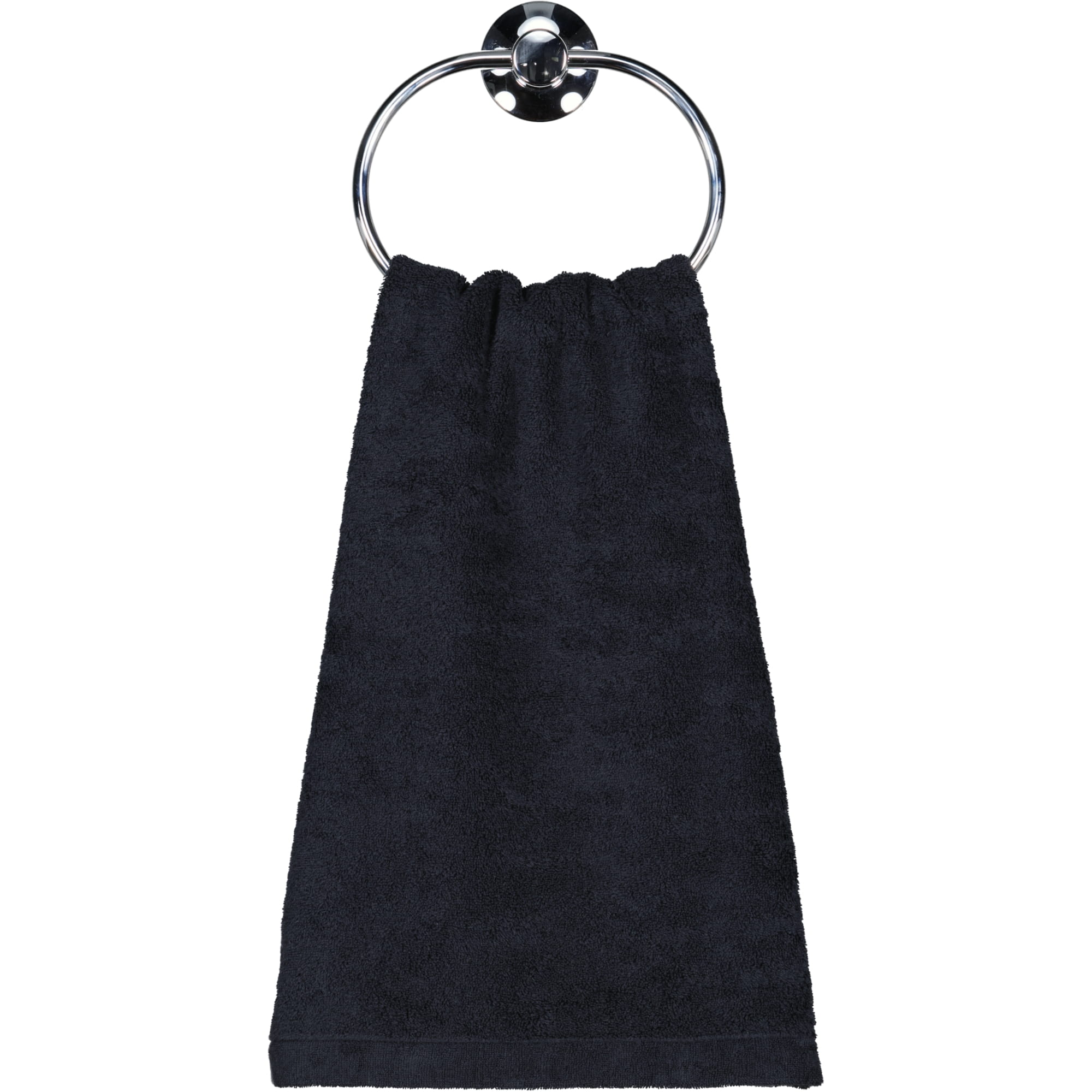 Cawö Handtücher Lifestyle Uni 7007 schwarz - 906 - Handtuch 50x100 cm