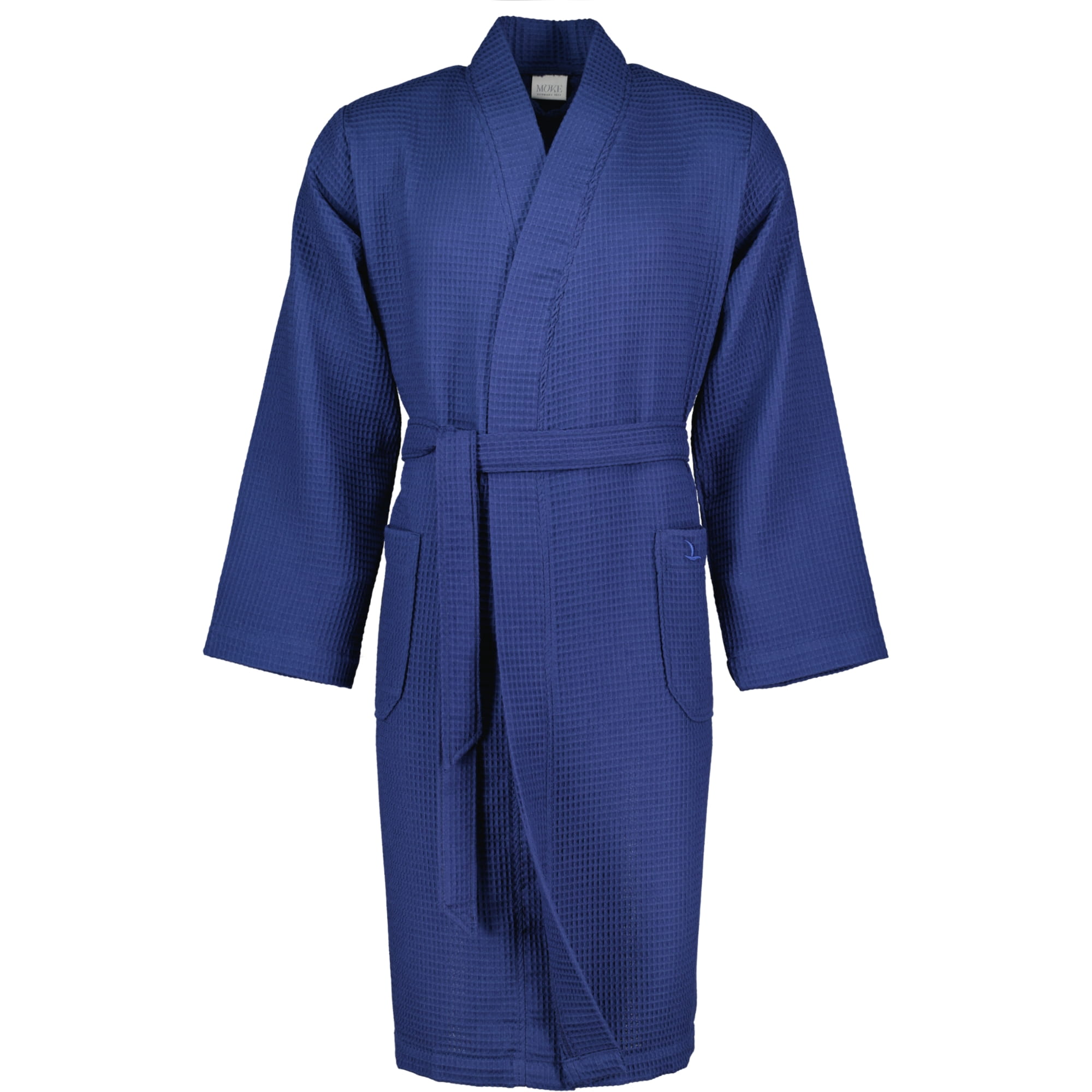 Möve Bademantel Kimono Homewear - Farbe: deep sea - 596 (2-7612/0663) - S
