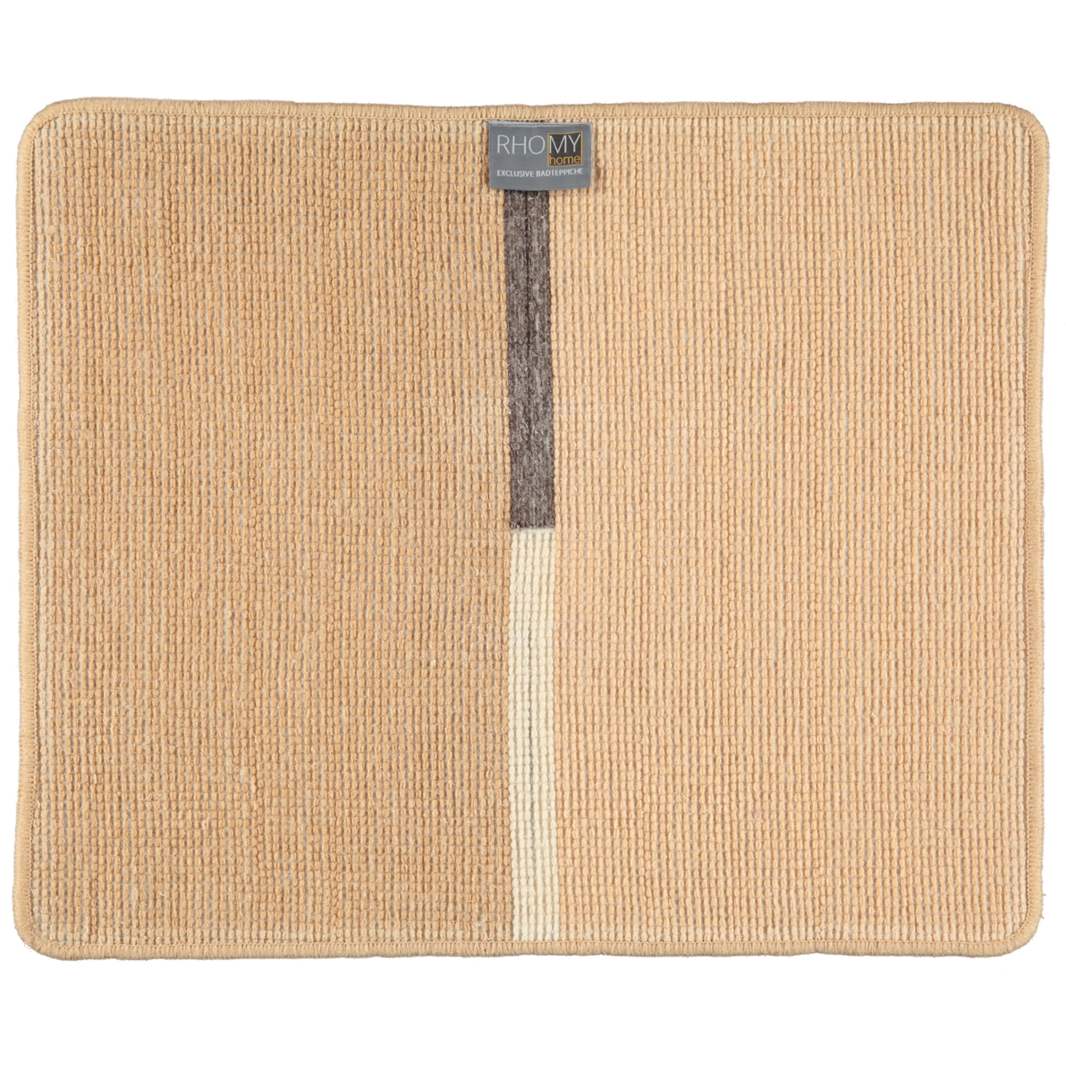 Rhomtuft RHOMY - Badteppich Mira 257 - Farbe: sand - 834 - 50x60 cm