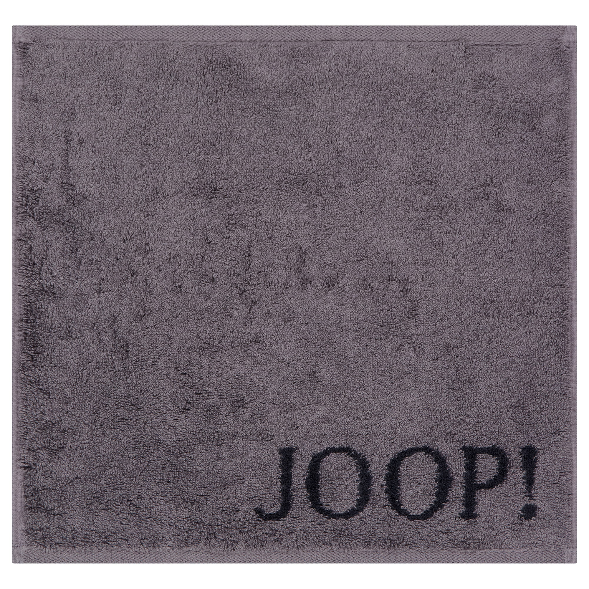 JOOP! Handtücher New Classic Doubleface 1720 Basalt - 79 - Seiflappen 30x30 cm