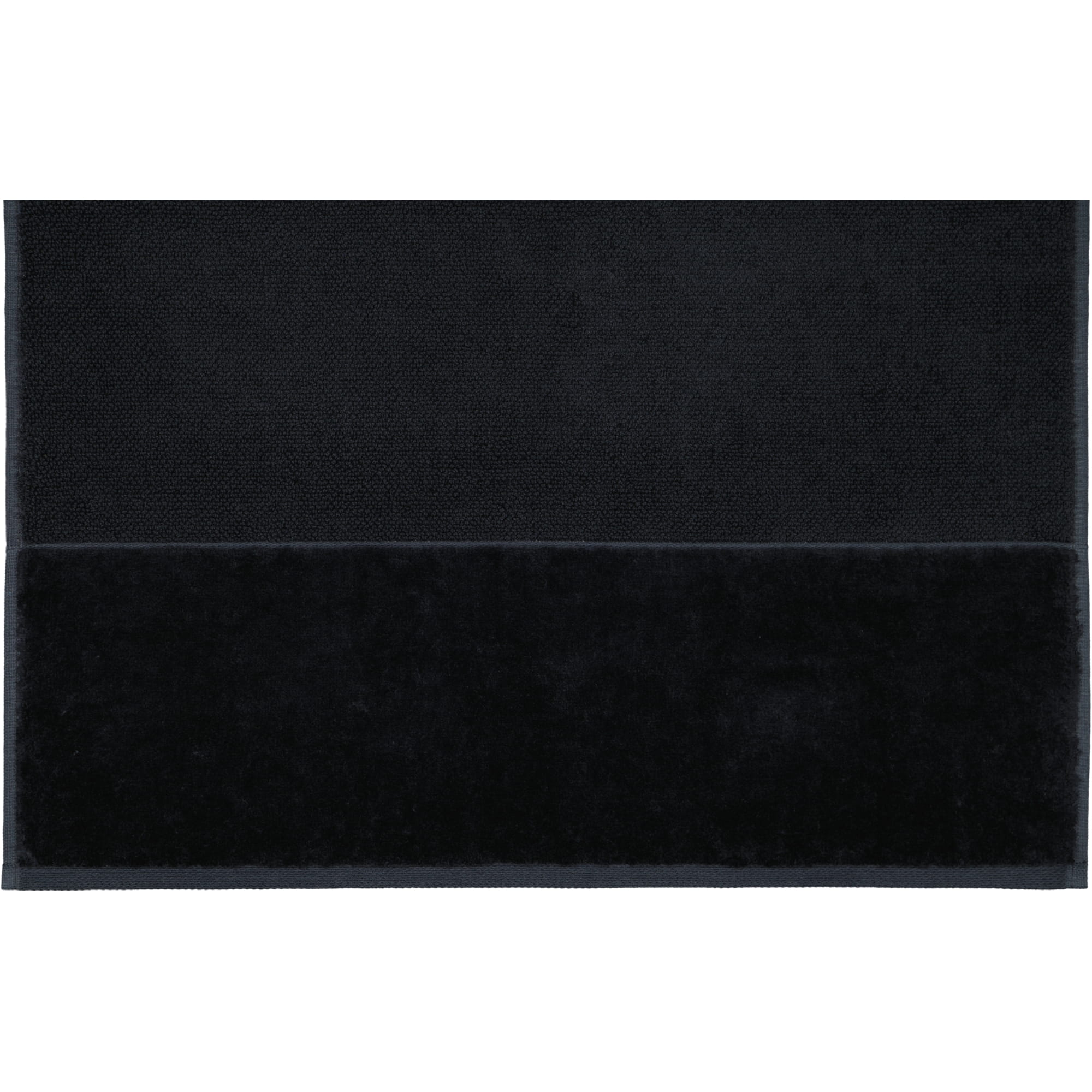 Möve Bamboo Luxe - Farbe: black - 199 (1-1104/5244) - Waschhandschuh 15x20 cm