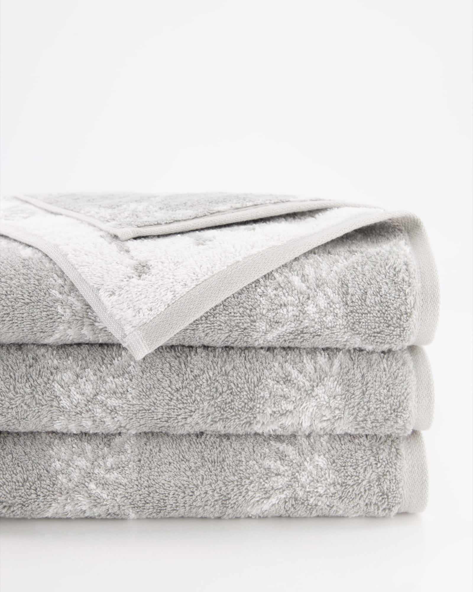 JOOP! Cornflower 1611 - Farbe: Silber - 76 - Handtuch 50x100 cm