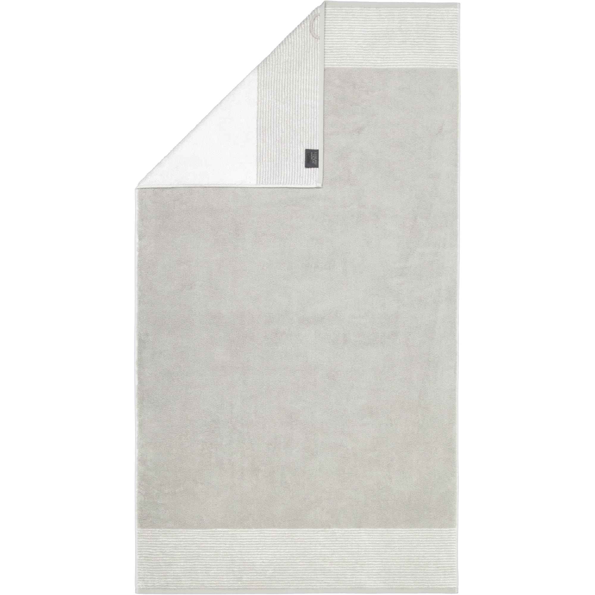 Cawö - Luxury Home Two-Tone 590 - Farbe: platin - 76 - Duschtuch 80x150 cm