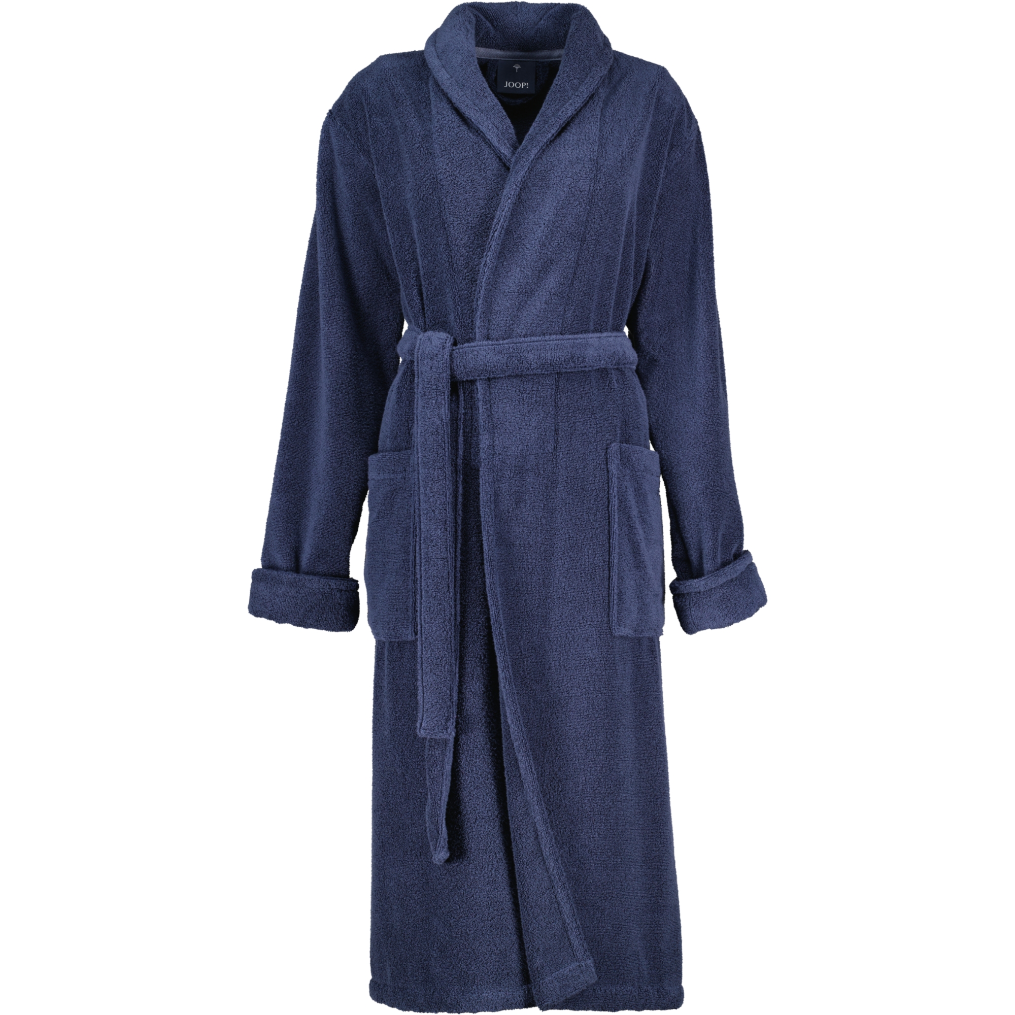 JOOP! Damen Bademantel - Schalkragen 1650 - Farbe: Blau - 175 - S