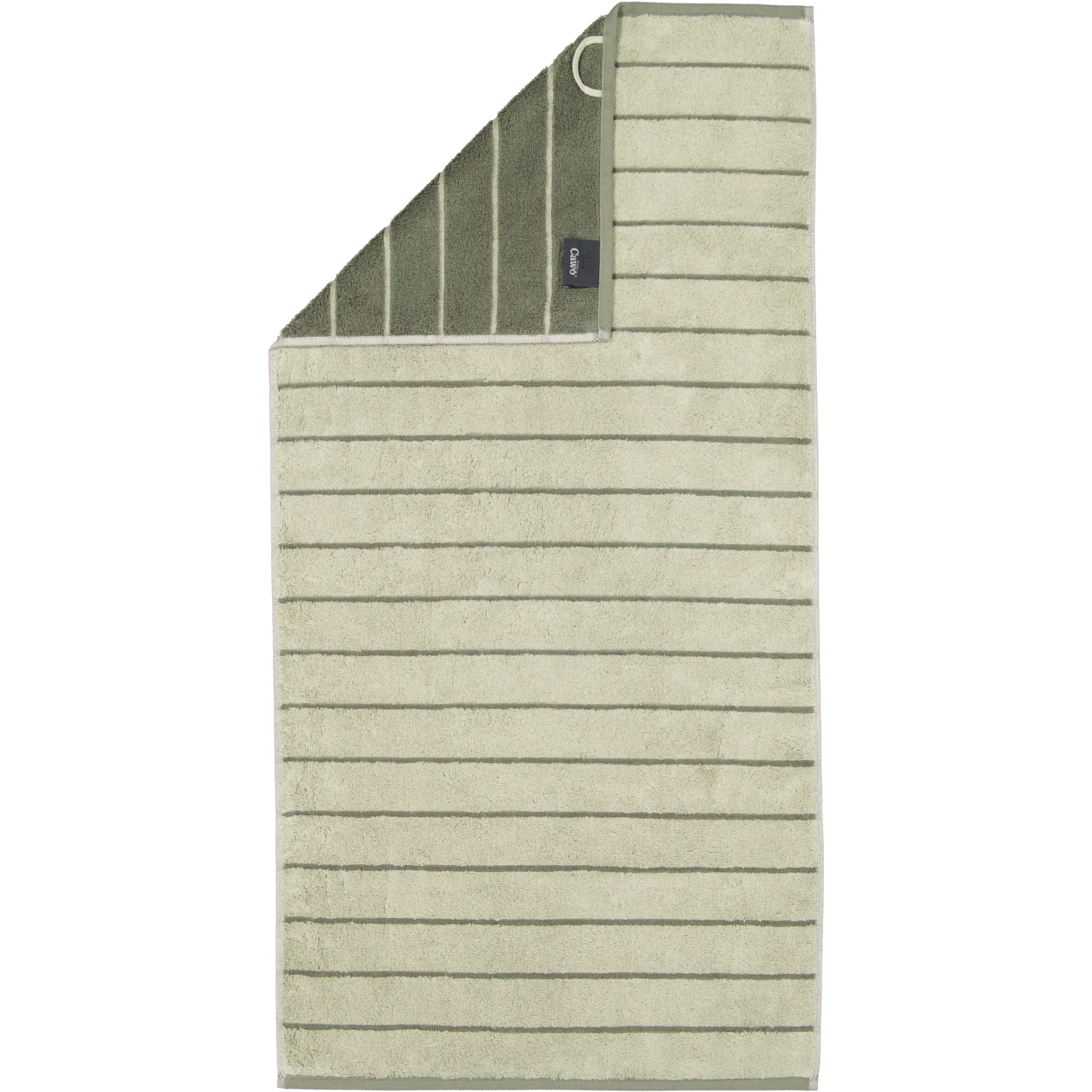 Cawö Handtücher Balance Doubleface 6232 wasabi - 44 - Handtuch 50x100 cm