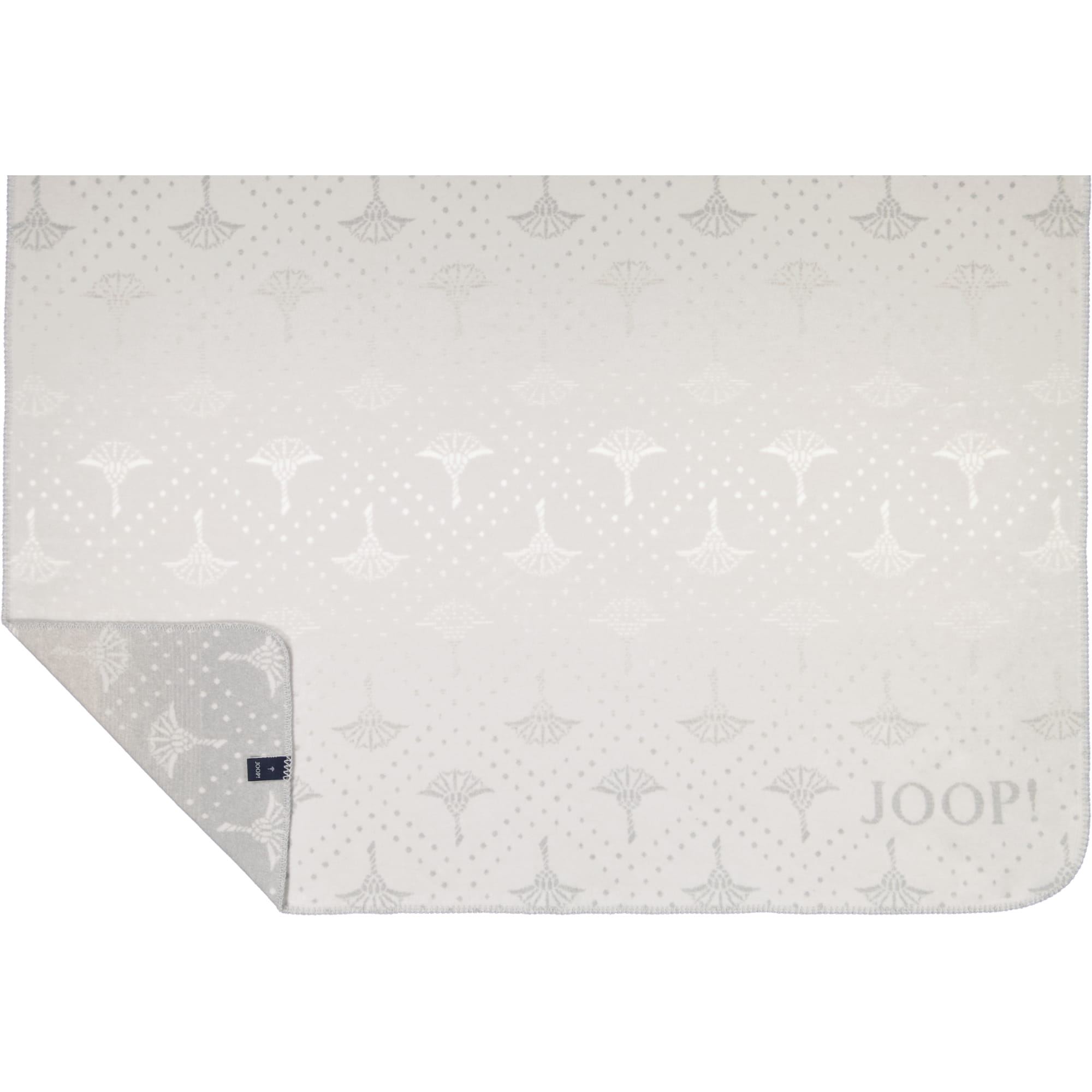 JOOP! Wohndecken Cornflower Charm Stein - 150x200 cm