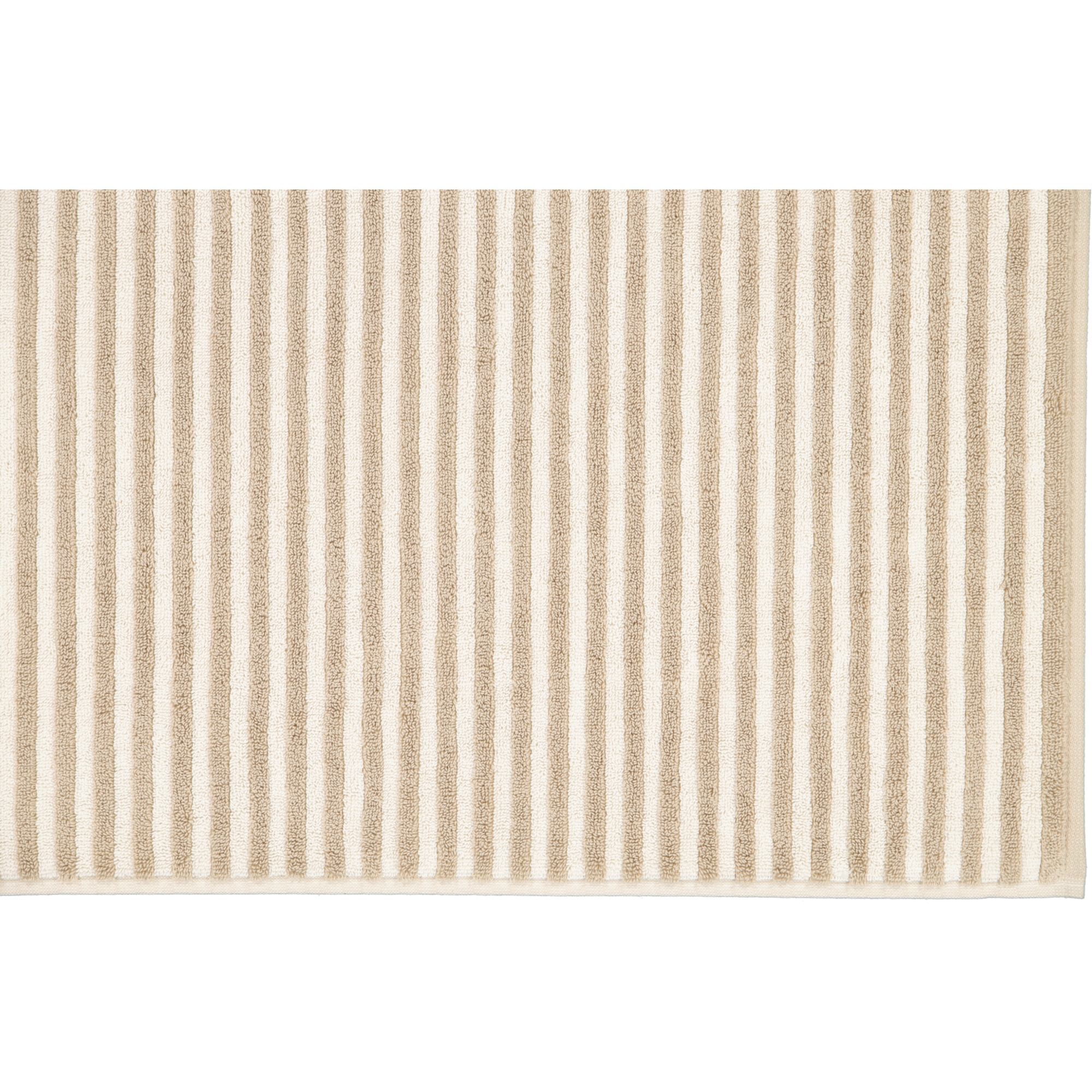 Cawö Badematten Two-Tone Stripes 480 sand - 33 - 50x80 cm