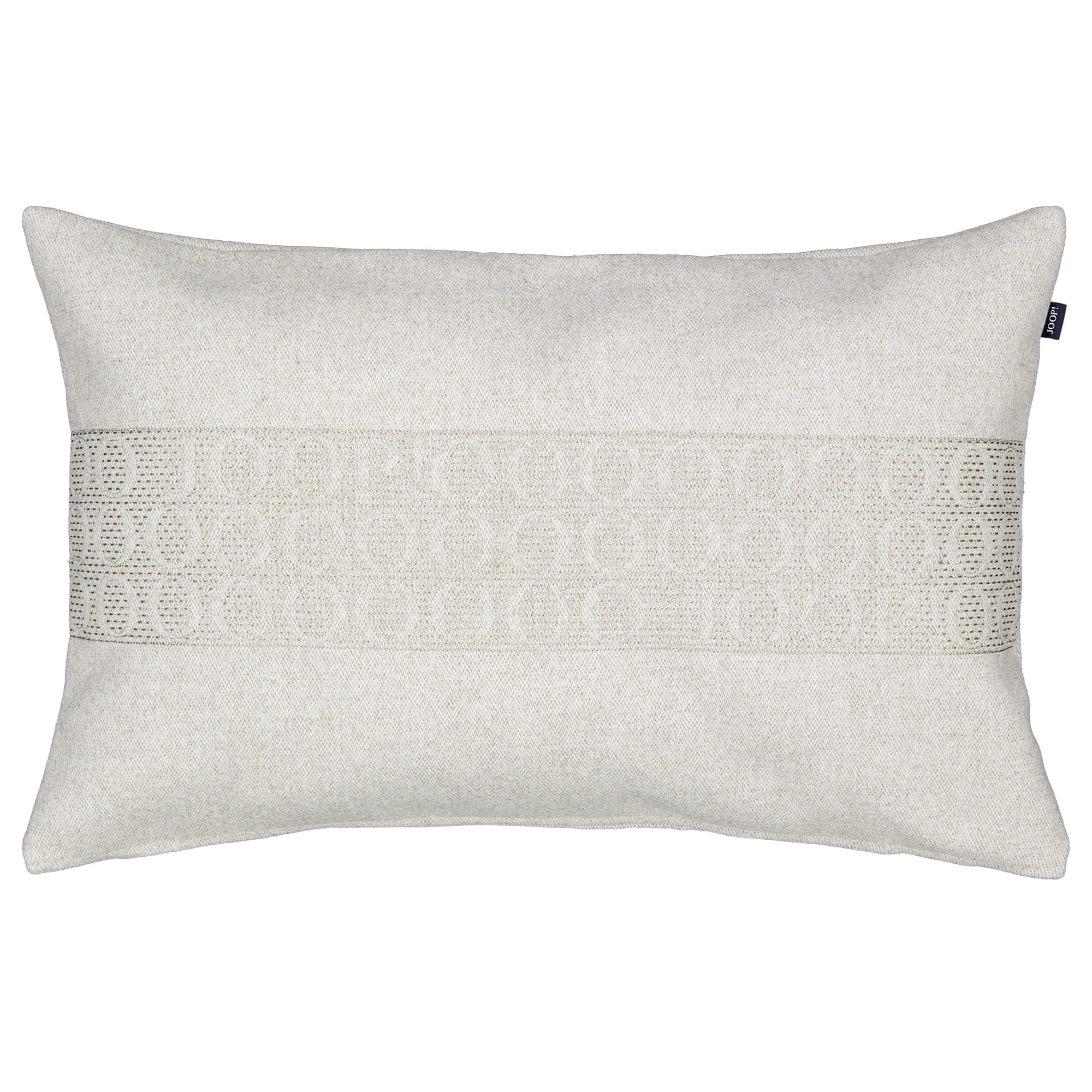 JOOP! Kissenhüllen Signature Stripes Grau - 010 - 40x60 cm