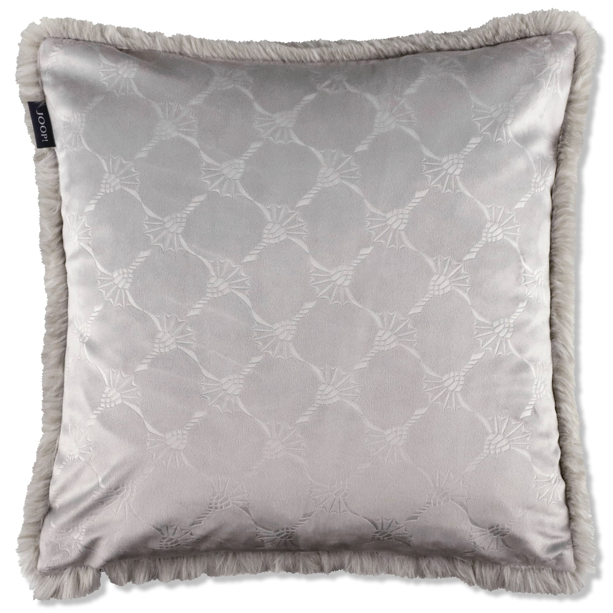 JOOP! Kissenhüllen Embrace Grau - 010 - 50x50 cm