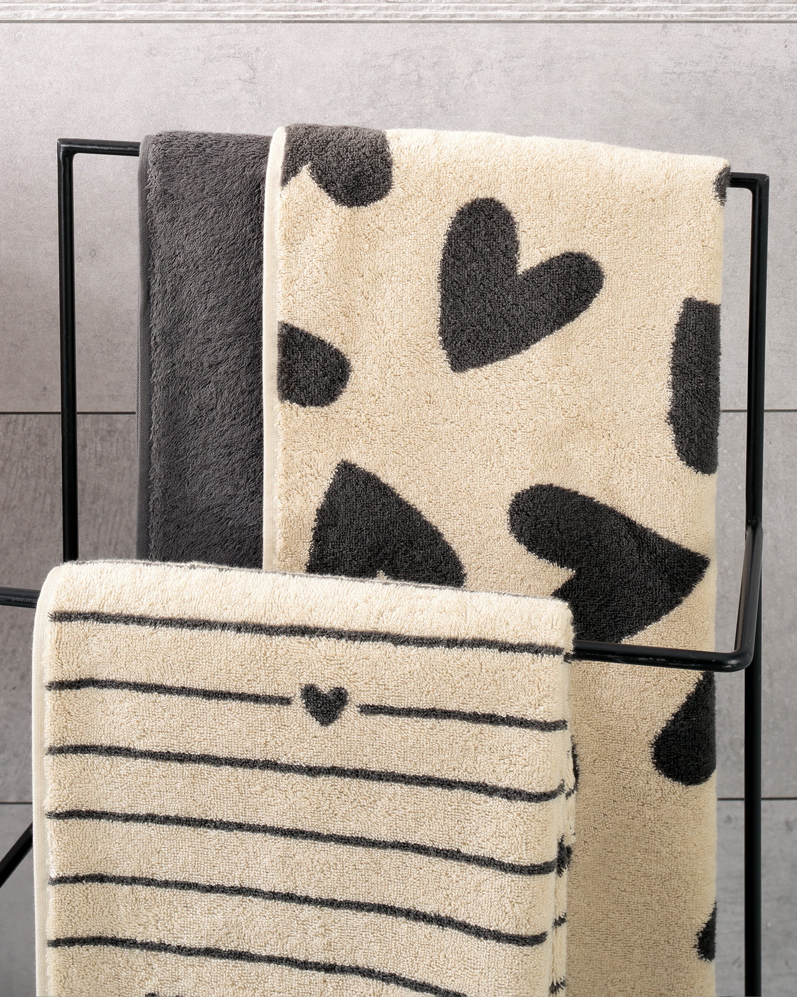 Cawö Handtücher Heart Beats Hearts 6275 beere - 32