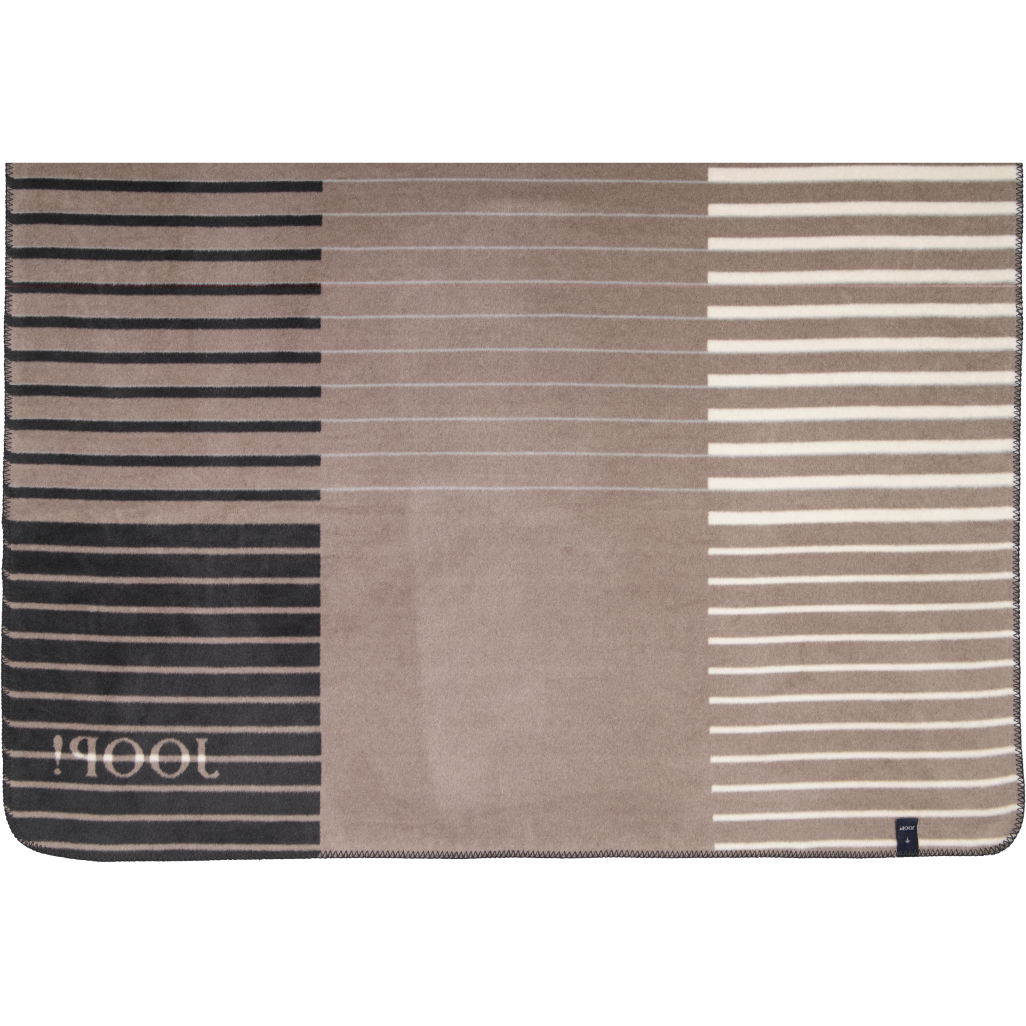 JOOP! Wohndecken Divided Stein - 150x200 cm