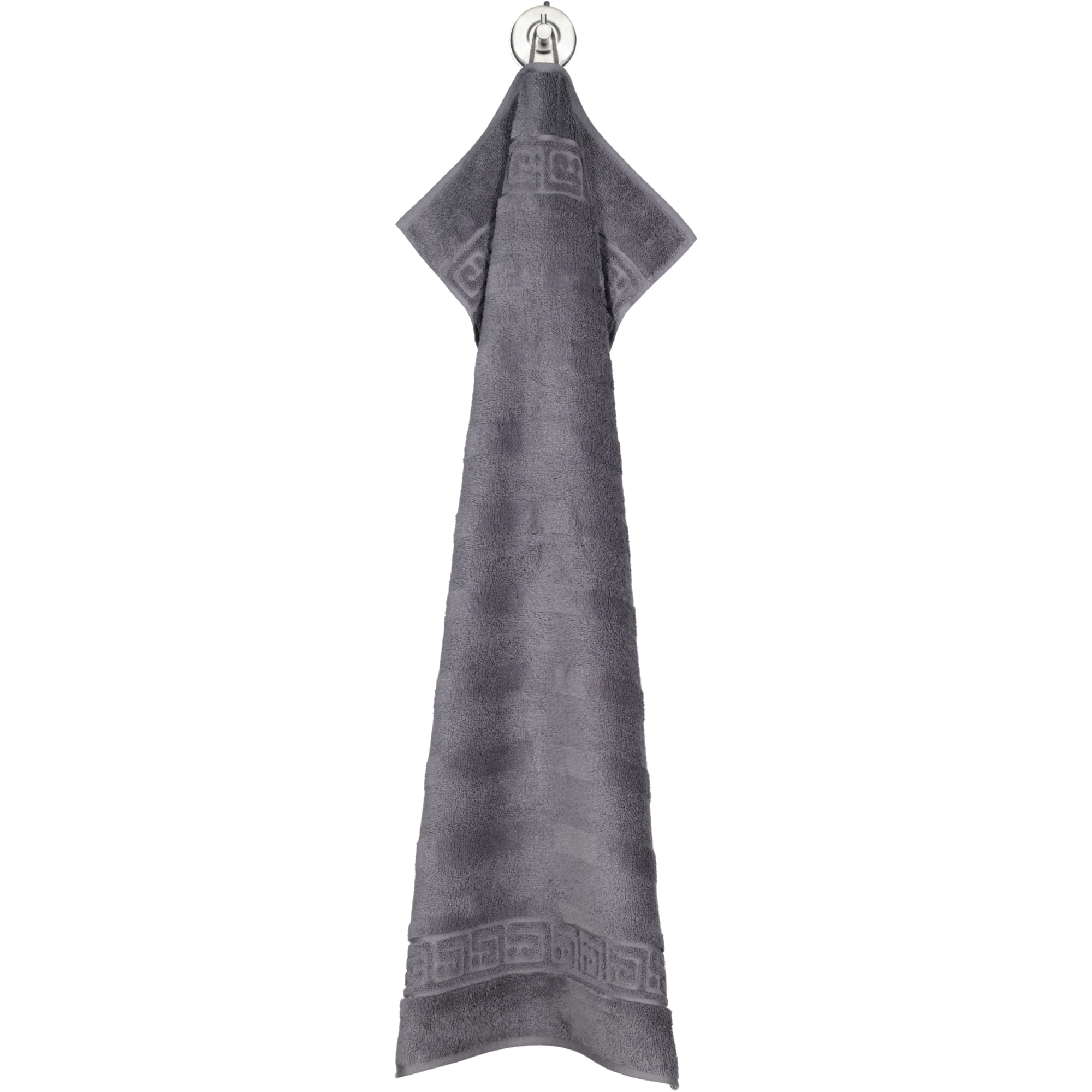 Cawö - Noblesse Uni 1001 - Farbe: 774 - anthrazit - Handtuch 50x100 cm