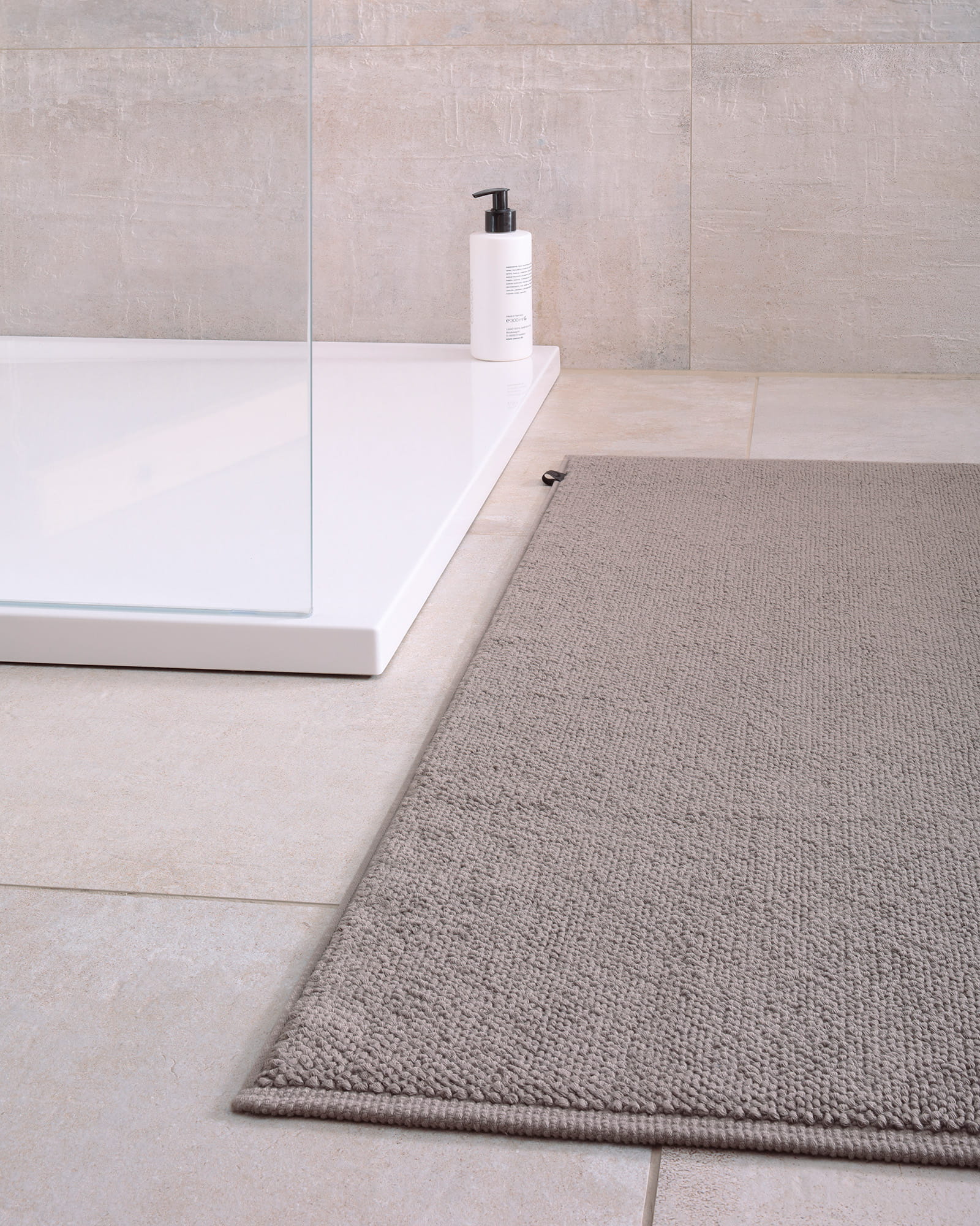 Cawö Home - Badteppich Loop 1007 - Farbe: graphit - 779