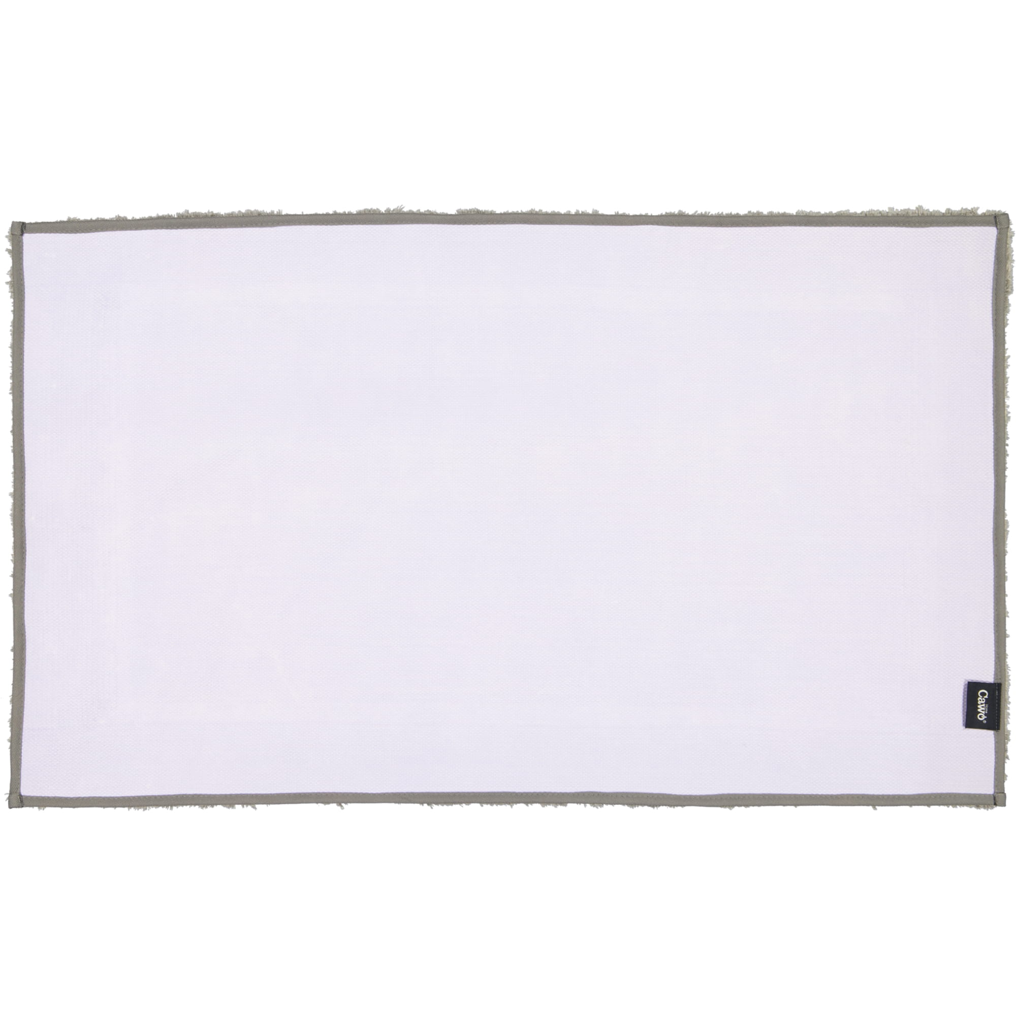 Cawö Home - Badteppich Luxury Home Two-Tone 590 - Farbe: graphit - 70 - 60x100 cm