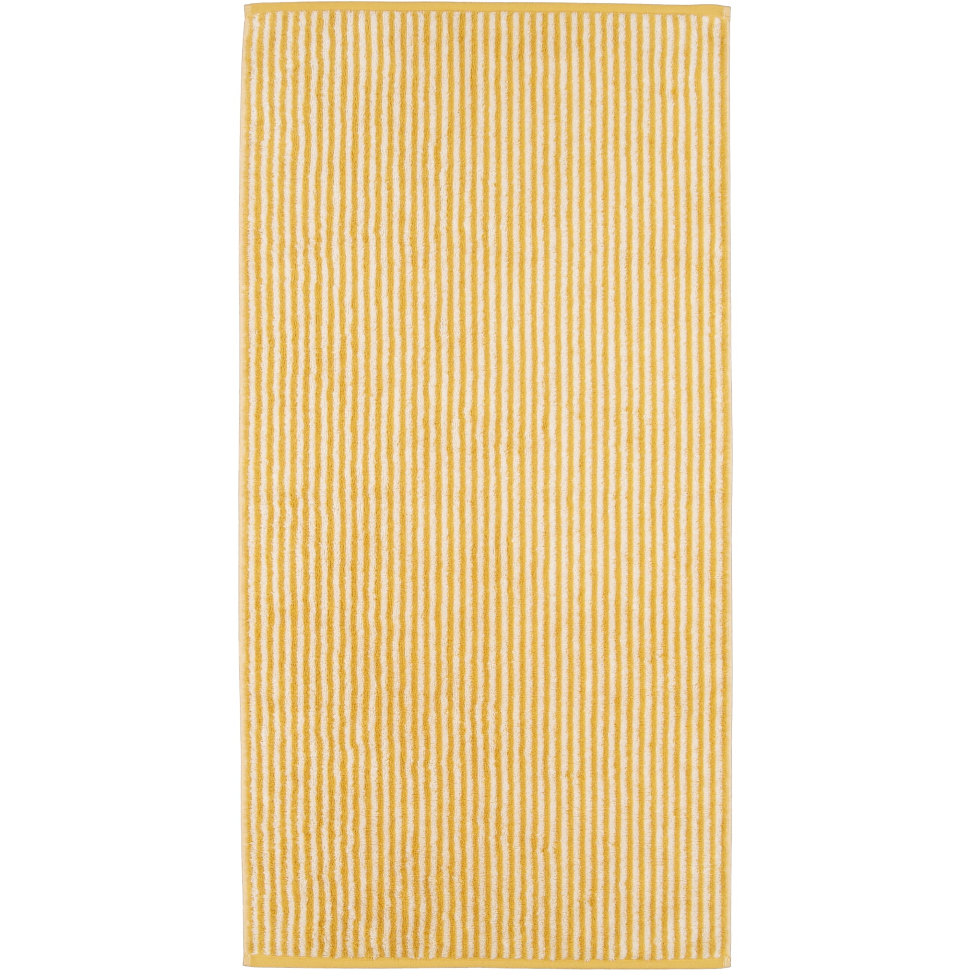 Cawö Handtücher Two-Tone Stripes 480 gold - 53 - Handtuch 50x100 cm