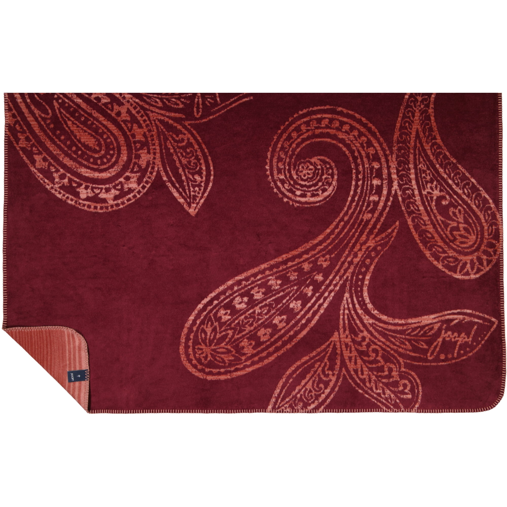 JOOP! Wohndecken Paisley Rouge - 150x200 cm