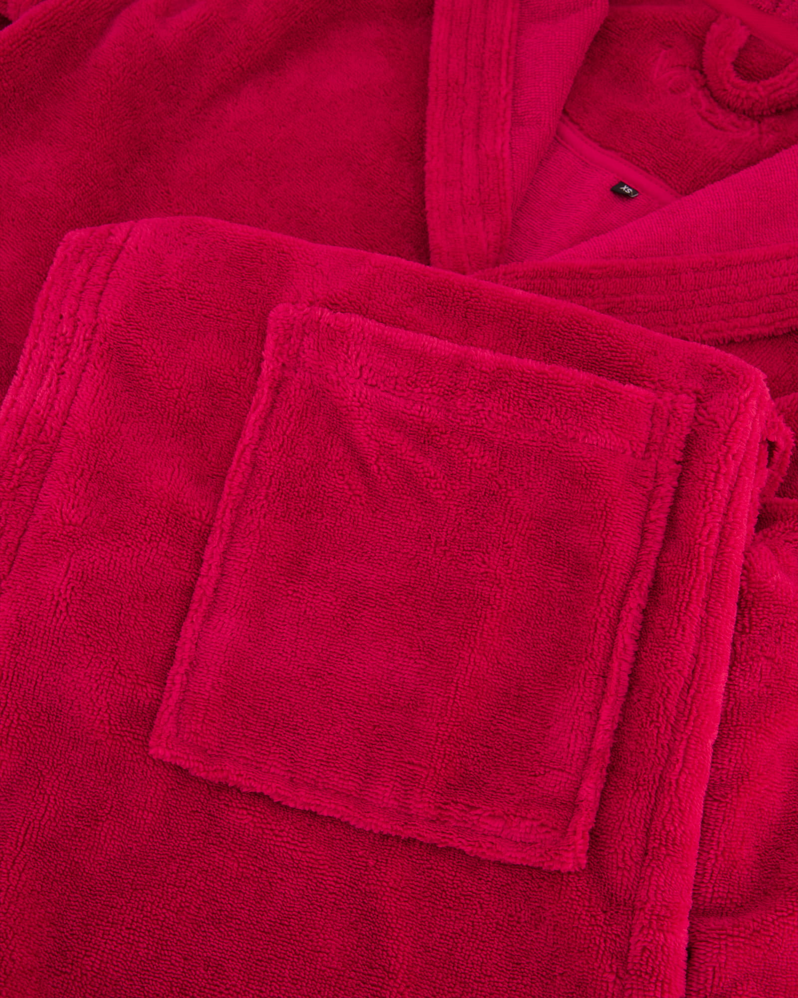 Vossen Bademäntel unisex Kapuze Lynn cranberry - 3770 - S