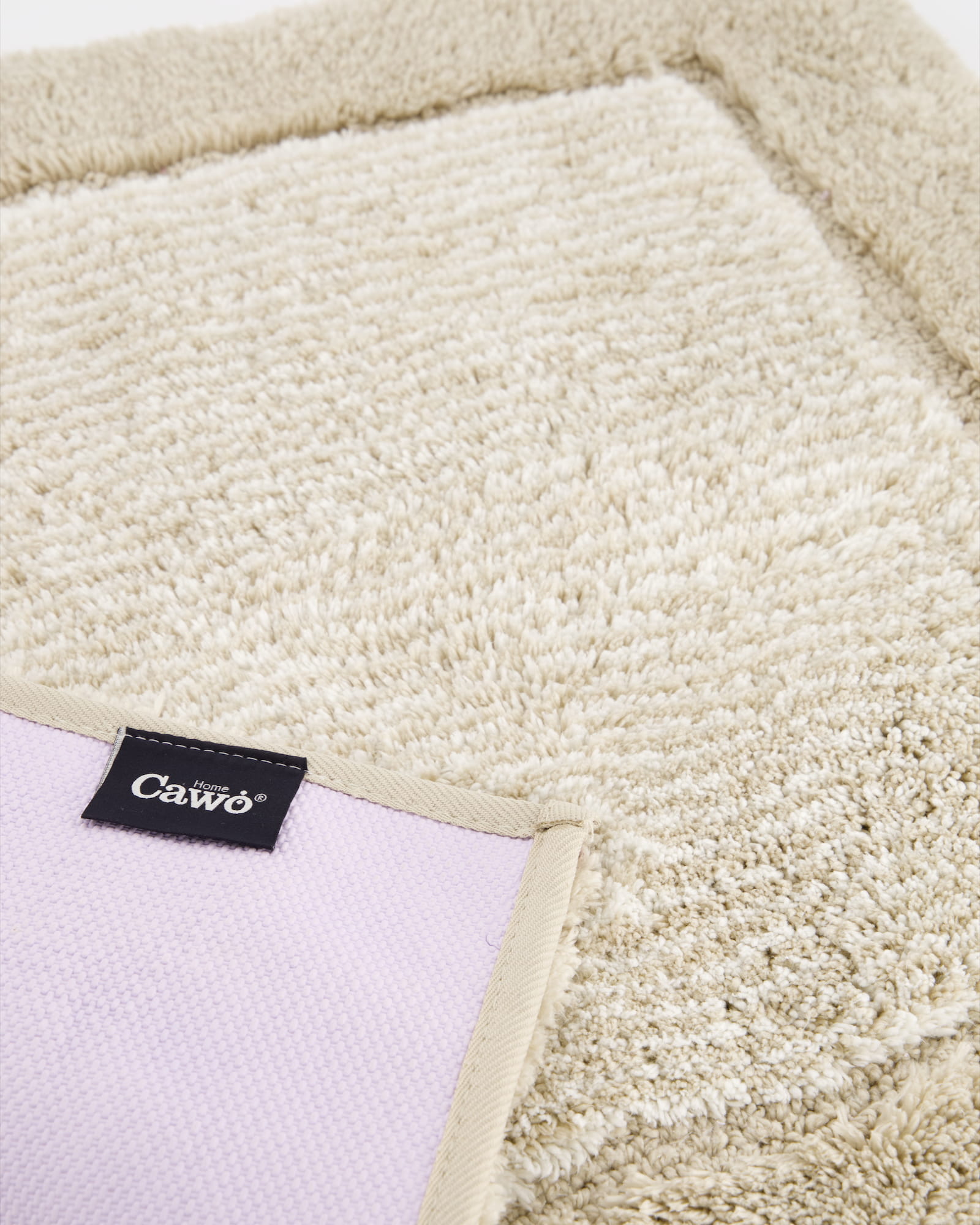 Cawö Home - Badteppich Luxury Home Two-Tone 590 - Farbe: sand - 33