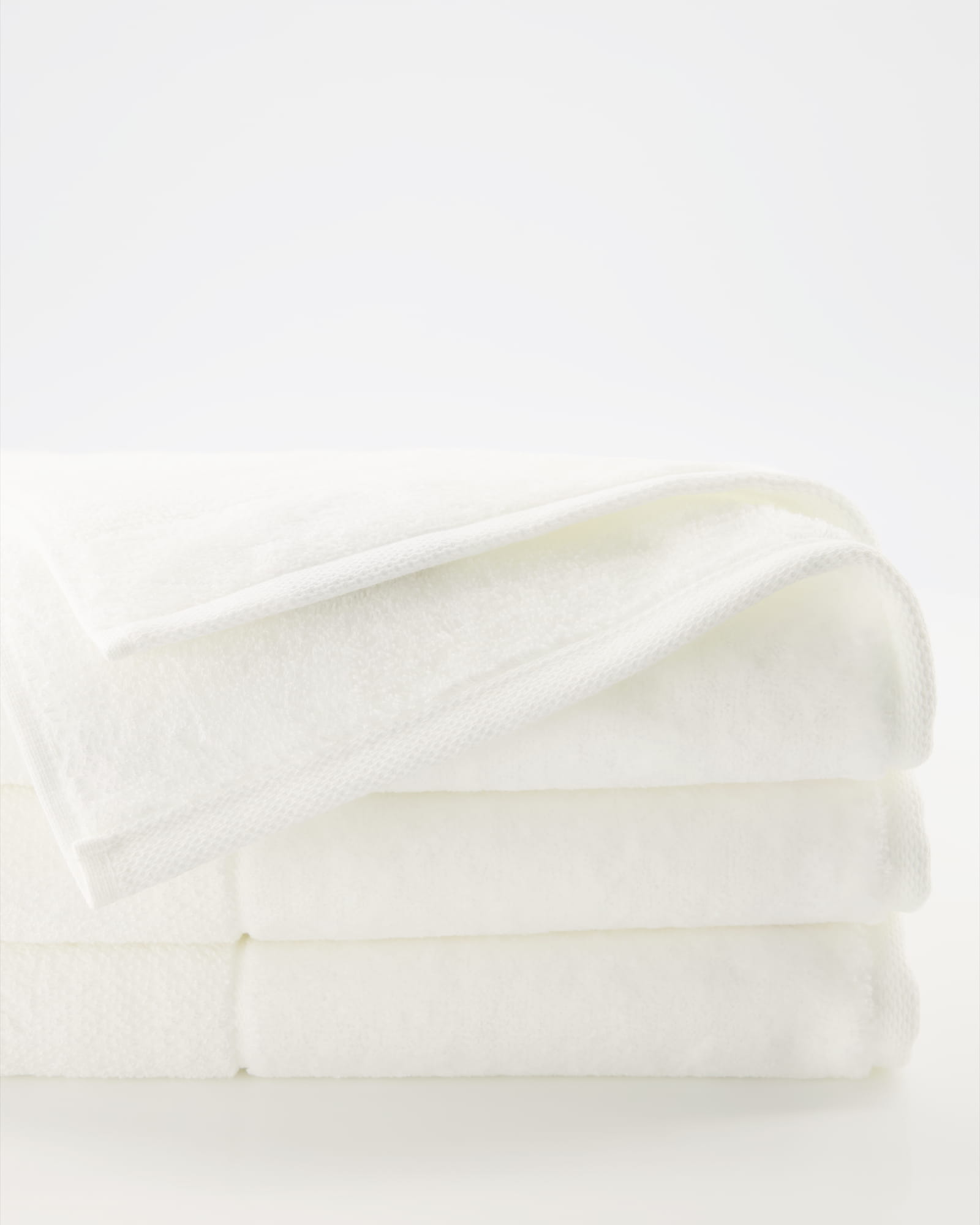 Möve Bamboo Luxe - Farbe: snow - 001 (1-1104/5244) - Waschhandschuh 15x20 cm