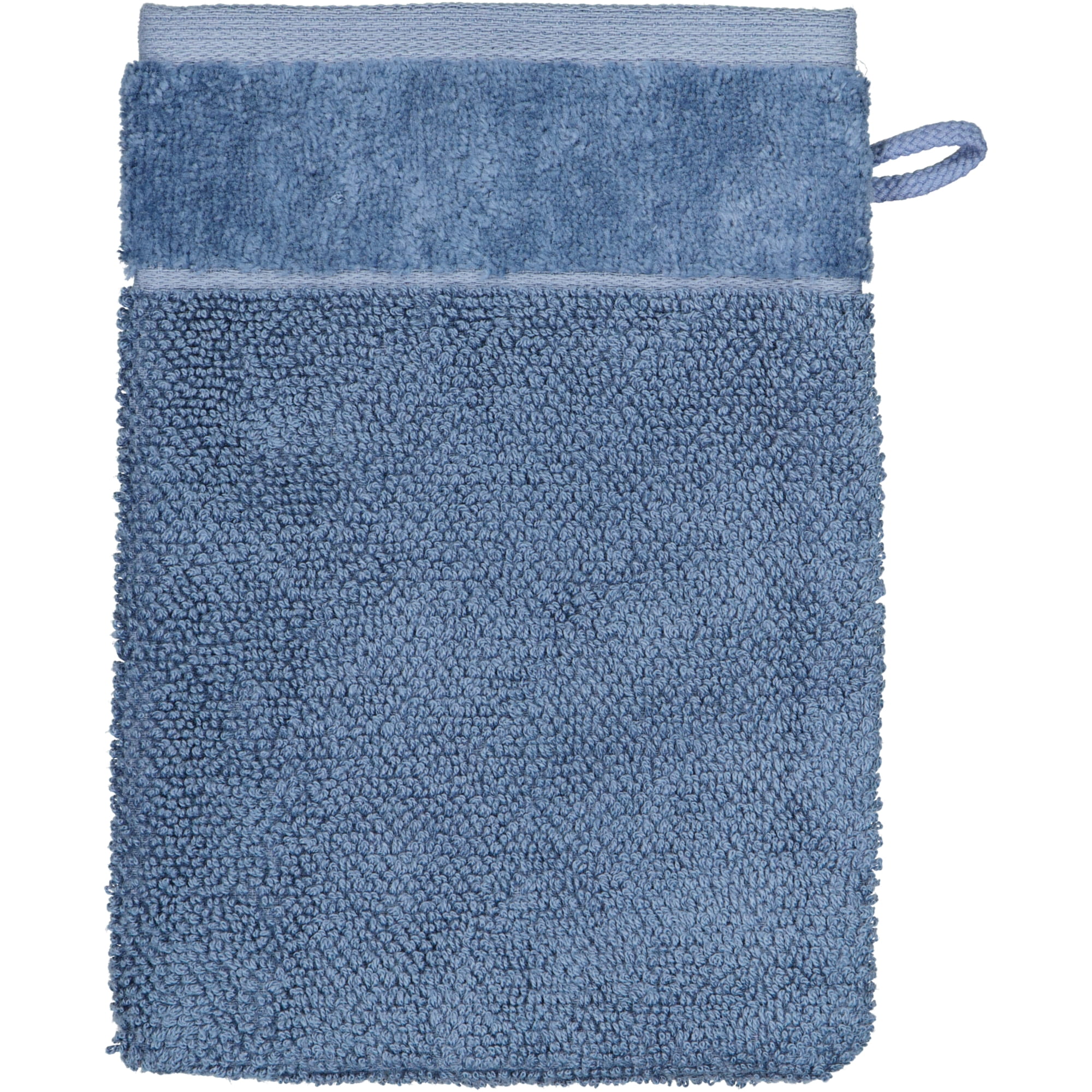 Möve Handtücher Bamboo luxe steel blue - 847 - Waschhandschuh 15x20 cm