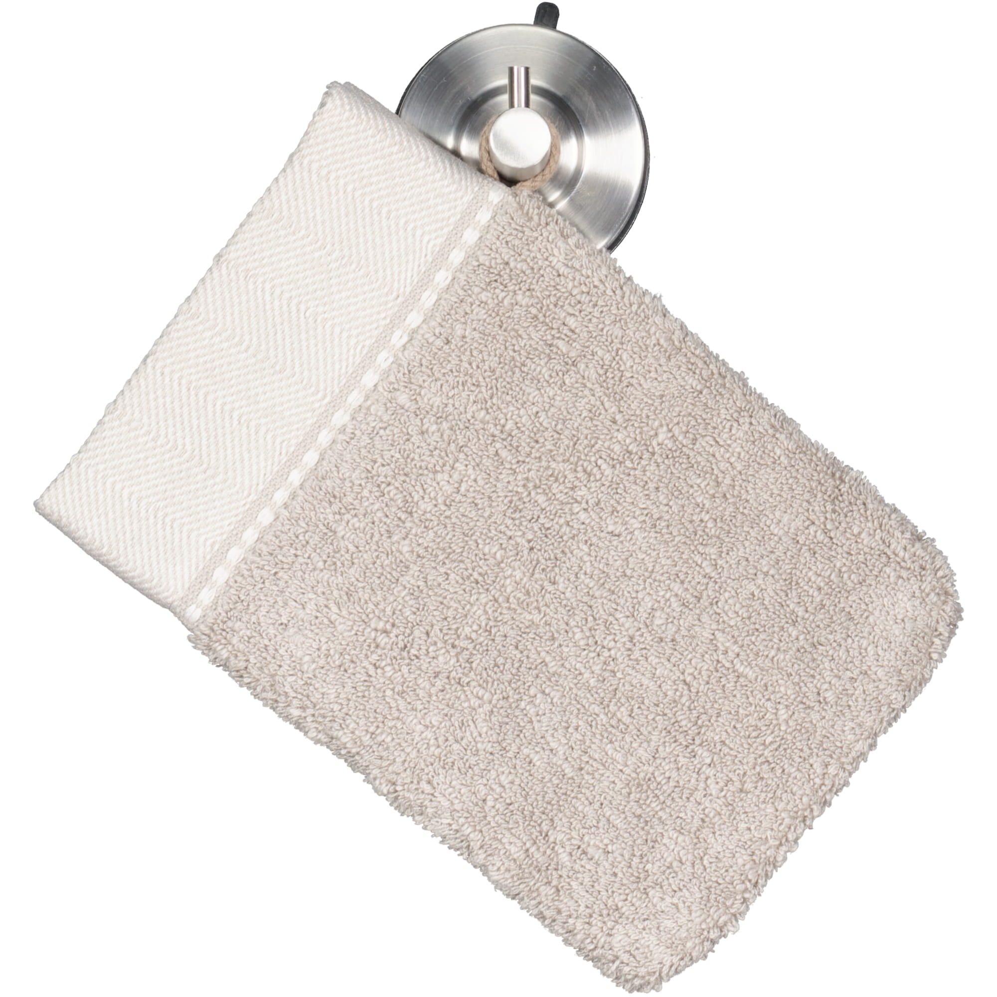 Möve Brooklyn Uni - Farbe:  cashmere - 713 (1-0669/8970) - Waschhandschuh 15x20 cm