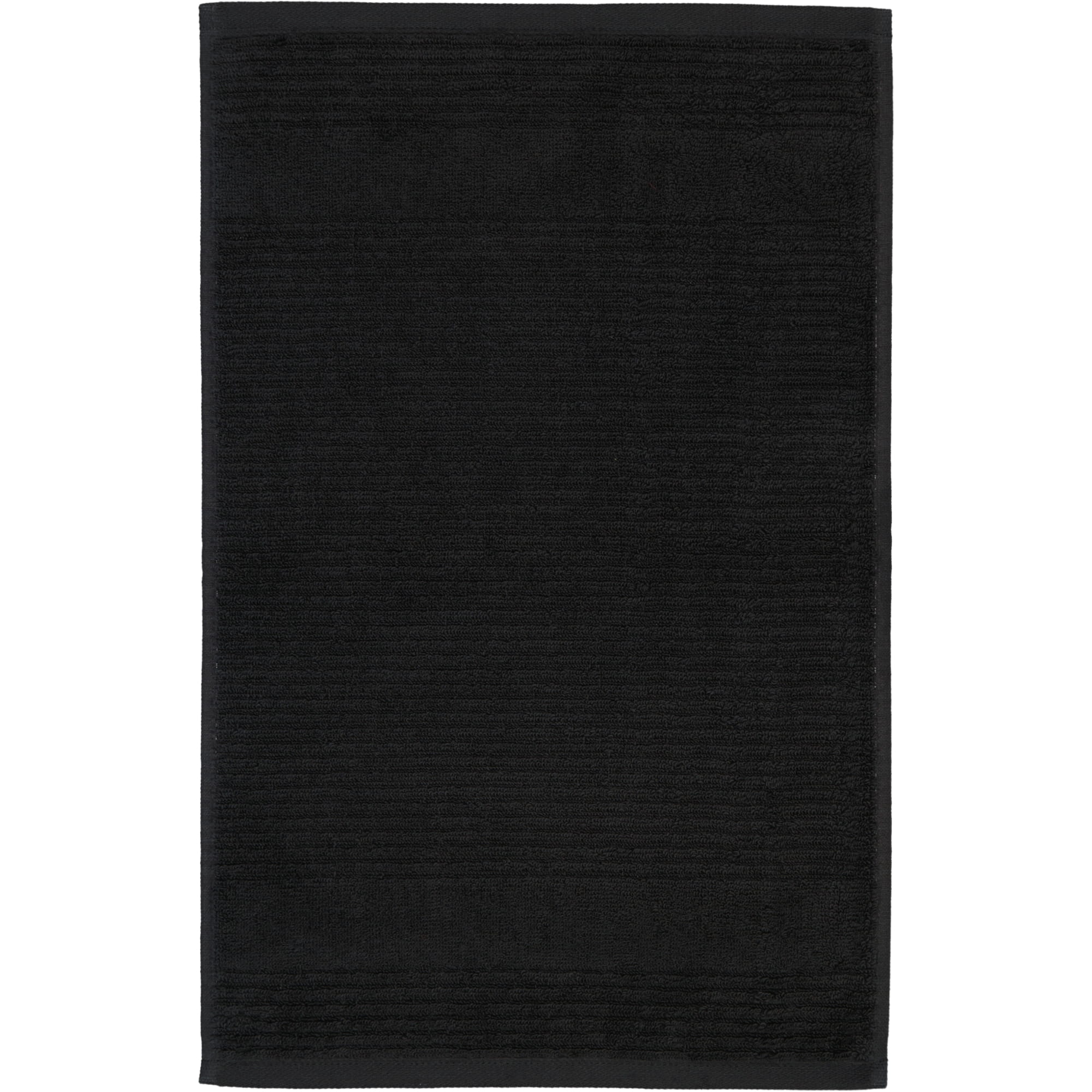 Vossen Handtücher Tomorrow schwarz - 7900 - Gästetuch 30x50 cm