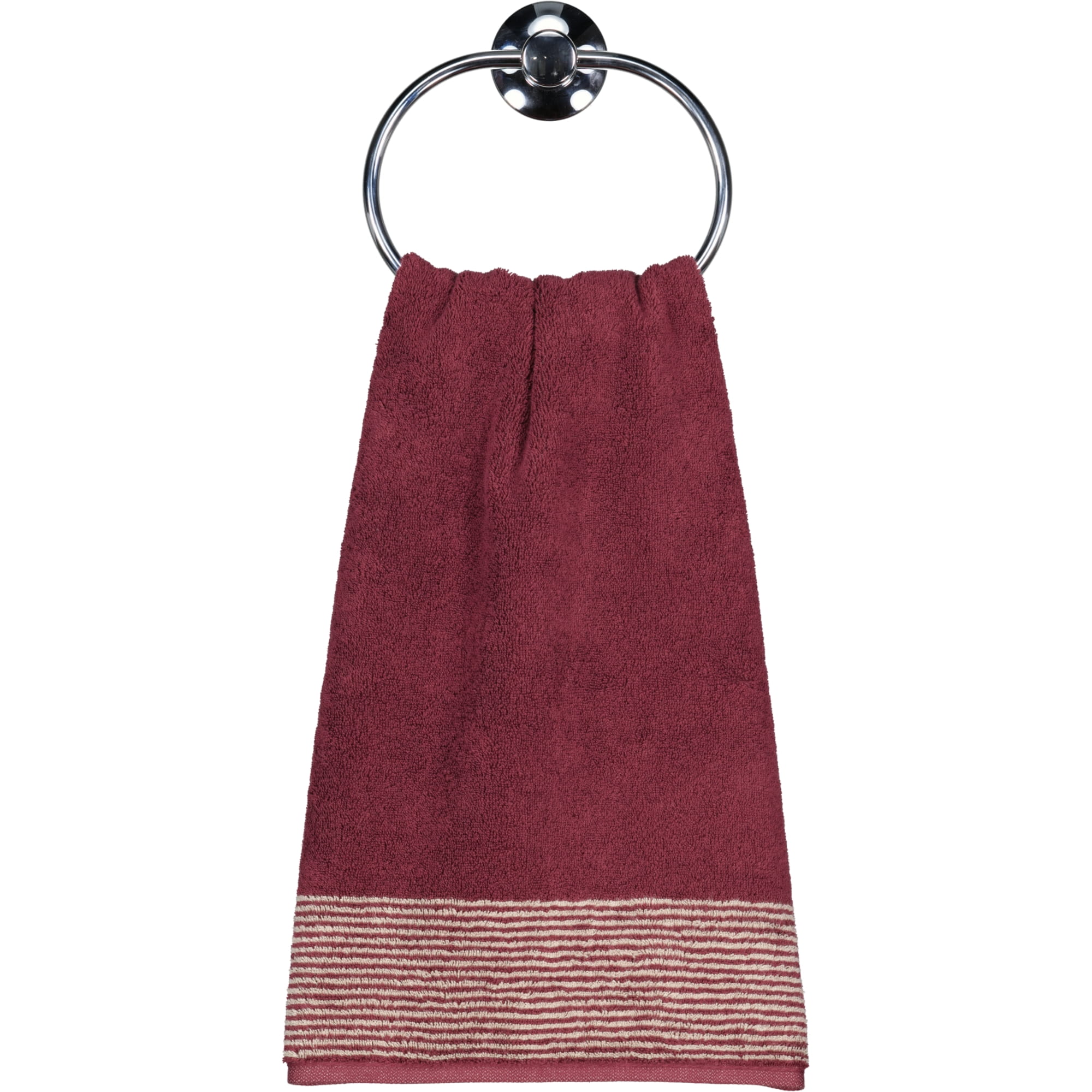 Cawö Handtücher Luxury Home Two-Tone 590 bordeaux - 23 - Handtuch 50x100 cm