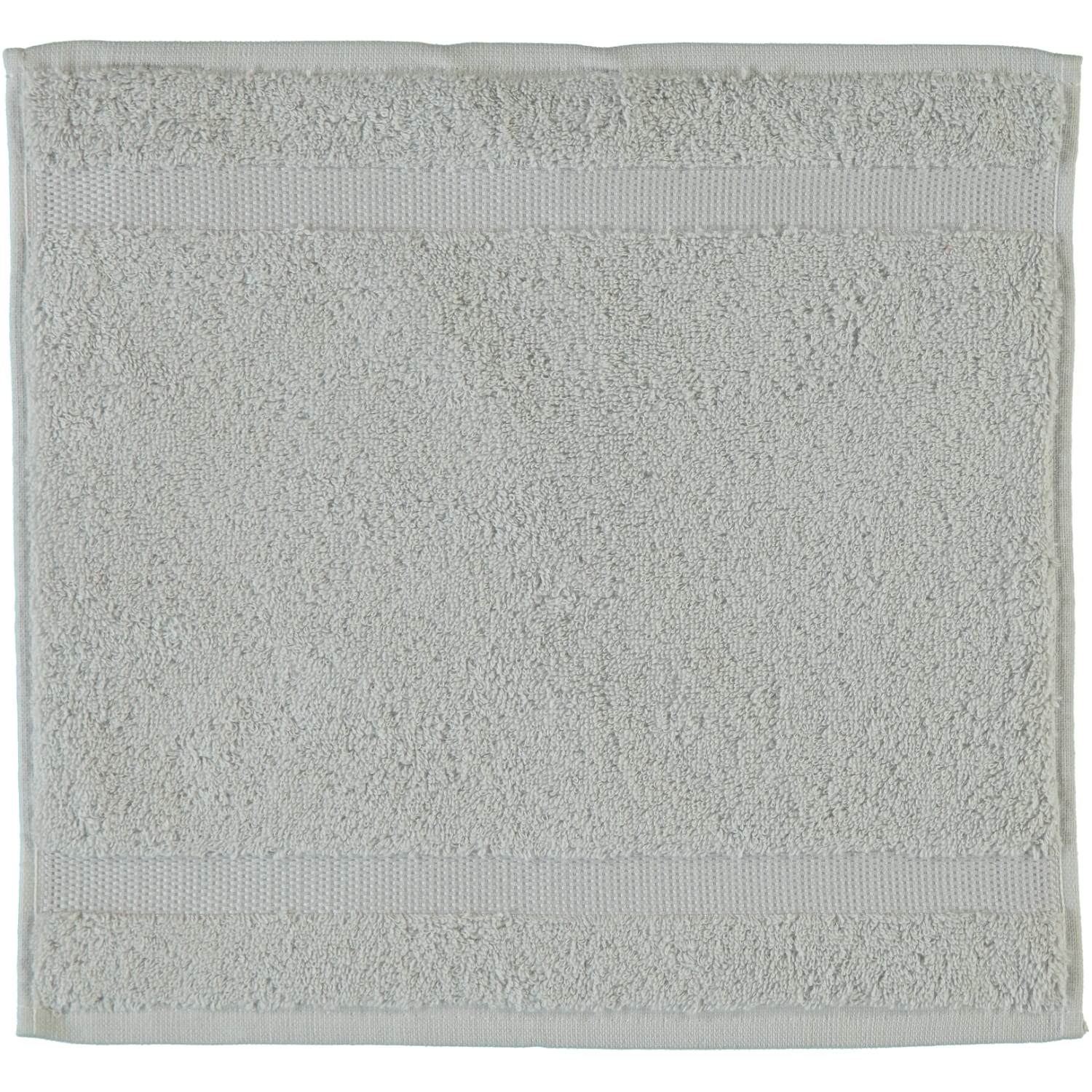 Rhomtuft - Handtücher Princess - Farbe: perlgrau - 11 - Seiflappen 30x30 cm