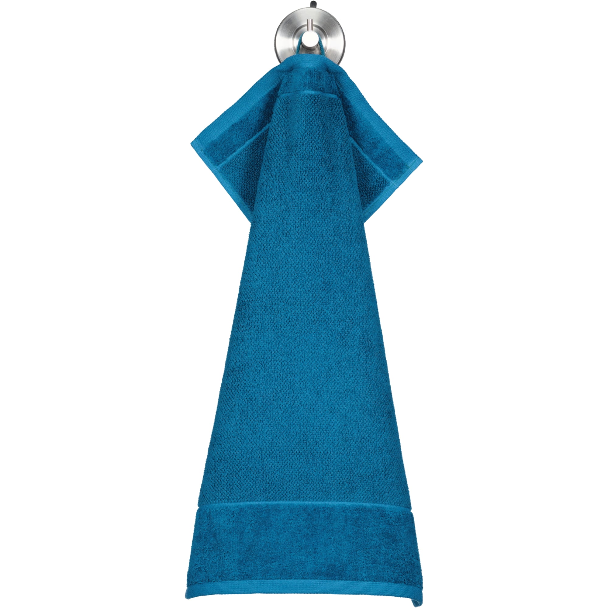Möve Bamboo Luxe - Farbe: deep lake - 386 (1-1104/5244) - Gästetuch 30x50 cm