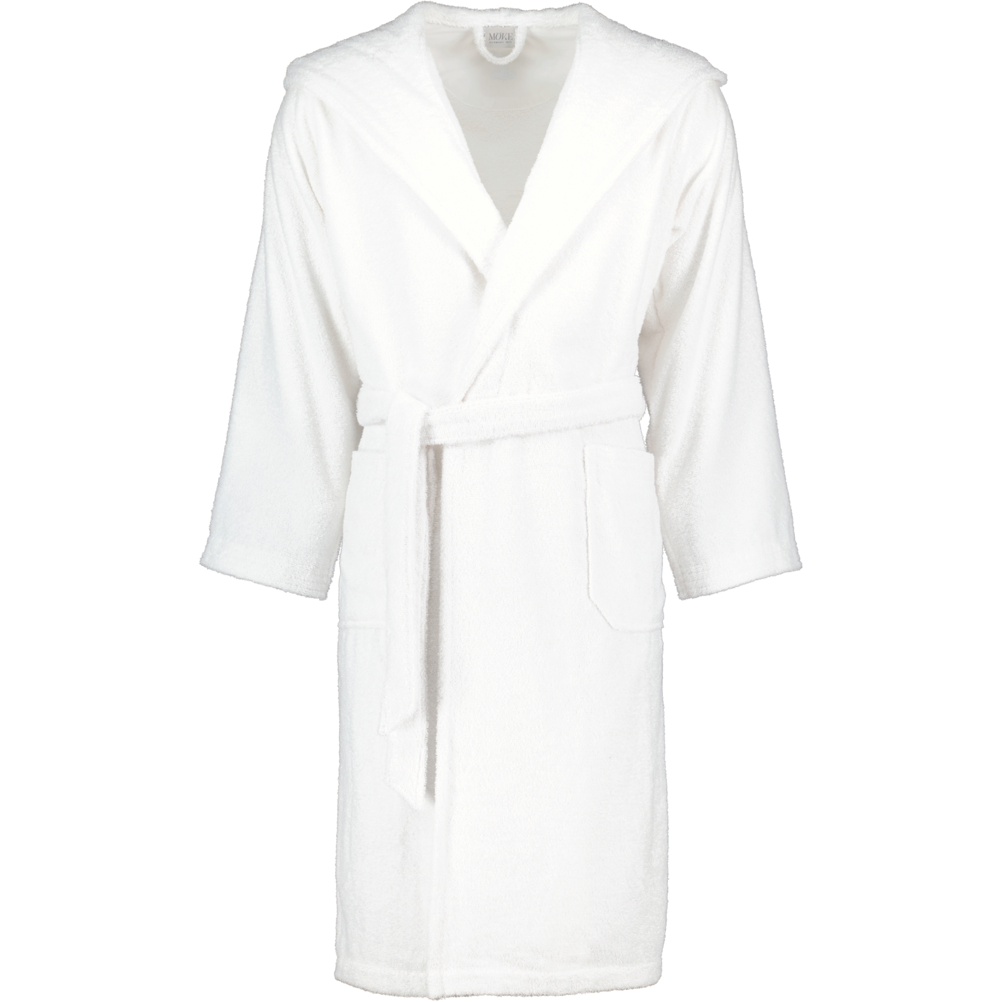 Möve Bademäntel unisex Kapuze Superwuschel snow - 001