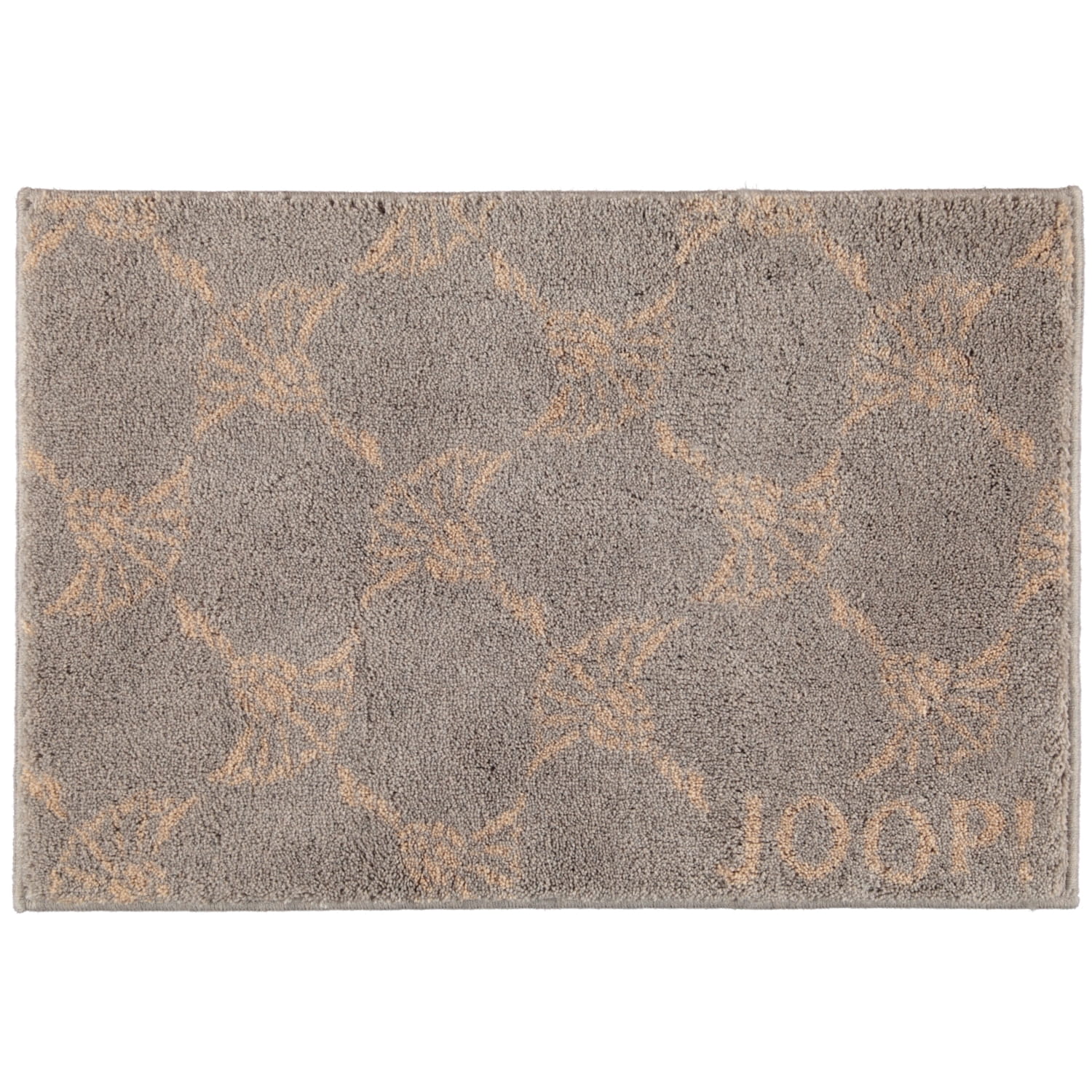 JOOP! Badteppich New Cornflower Allover 142 - Farbe: Graphit - 1108 - 60x90 cm